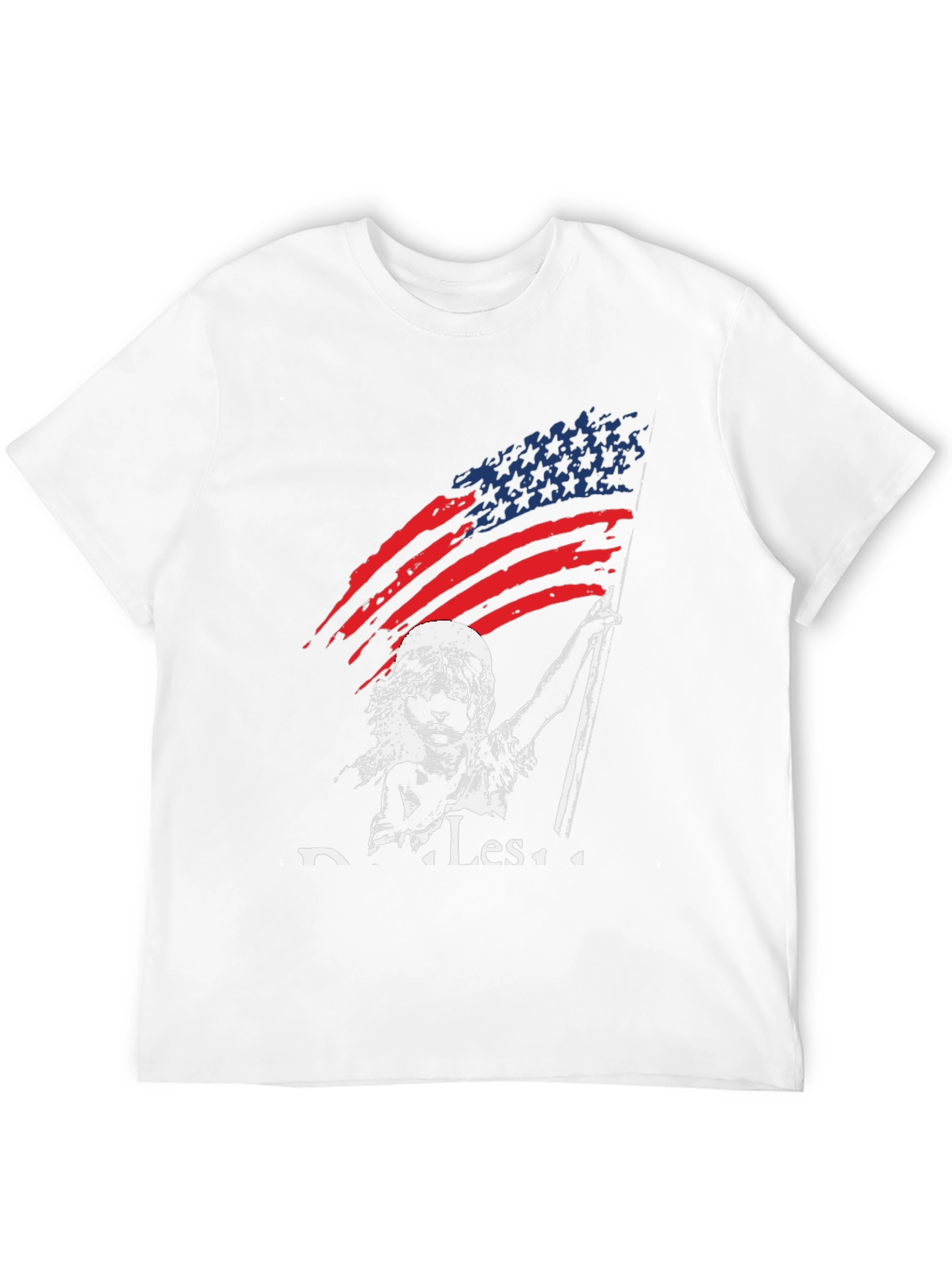 Distressed American Flag T-Shirt