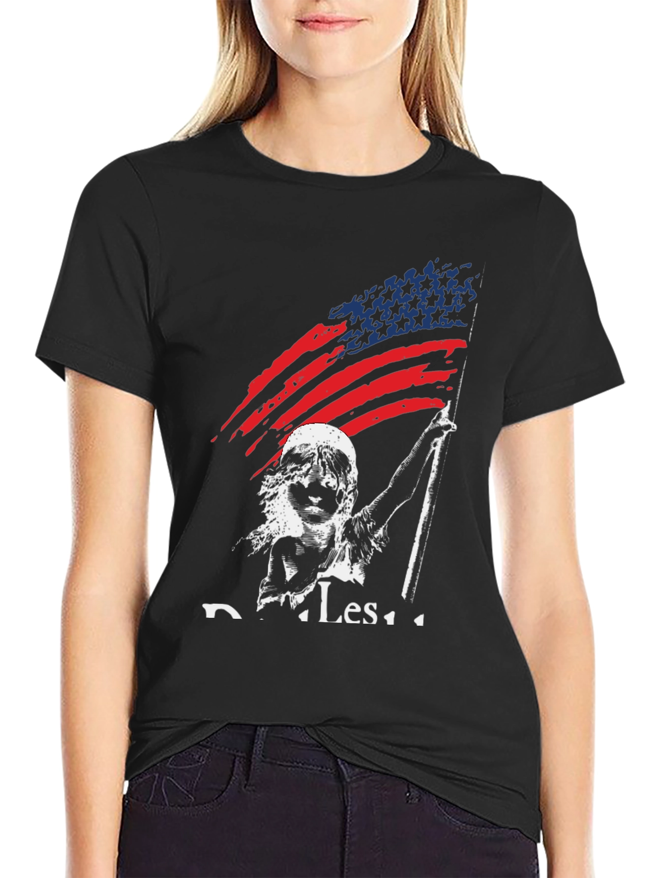 Distressed American Flag T-Shirt