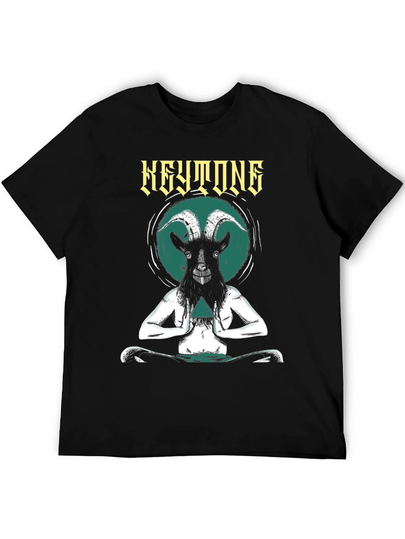 Keystone Goat Meditation Graphic Tee - Black