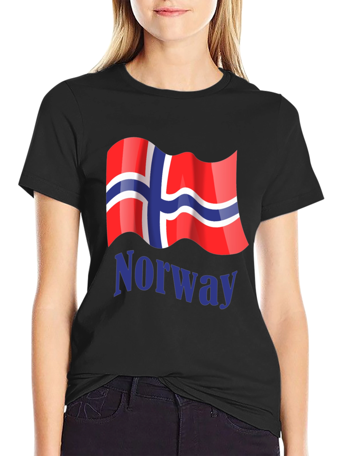 Norway Flag Graphic T-Shirt