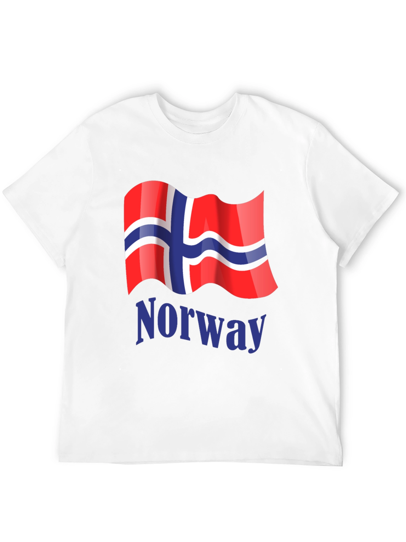 Norway Flag Graphic T-Shirt