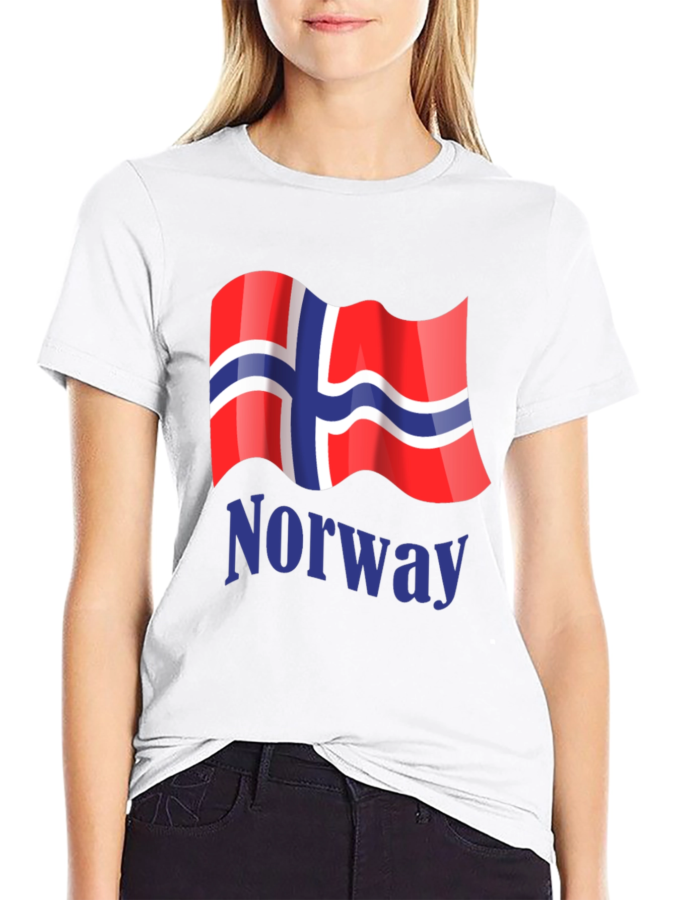 Norway Flag Graphic T-Shirt