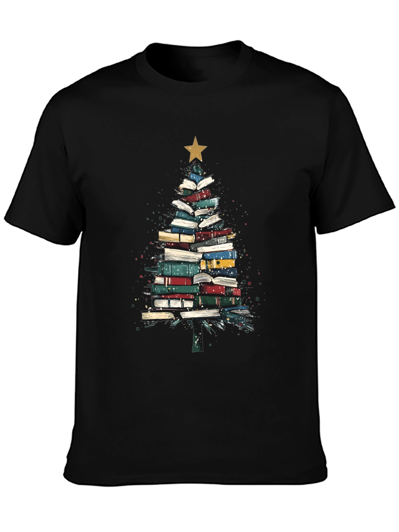 Book Tree T-Shirt - Festive Reader Apparel