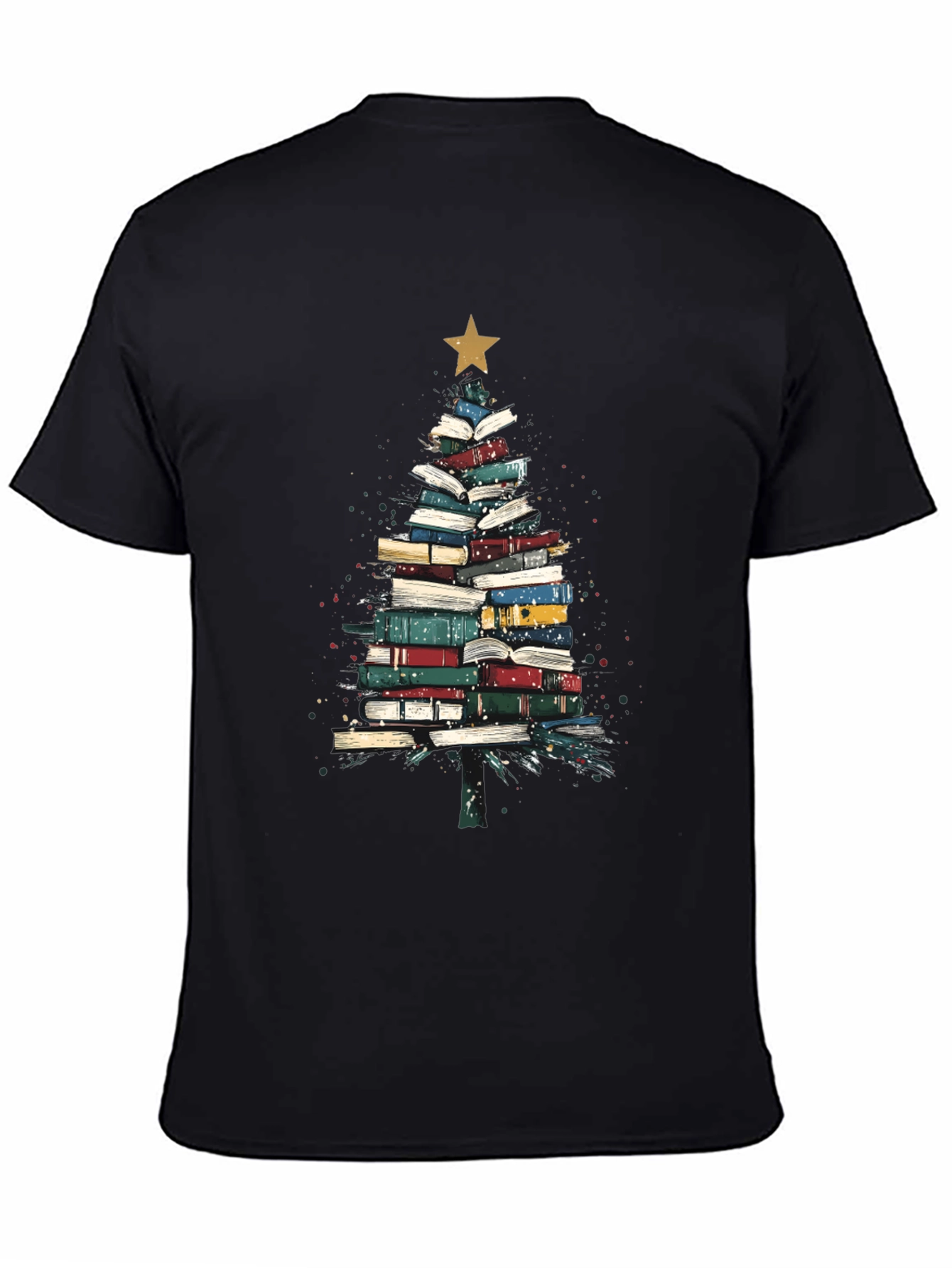 Book Tree T-Shirt - Festive Reader Apparel