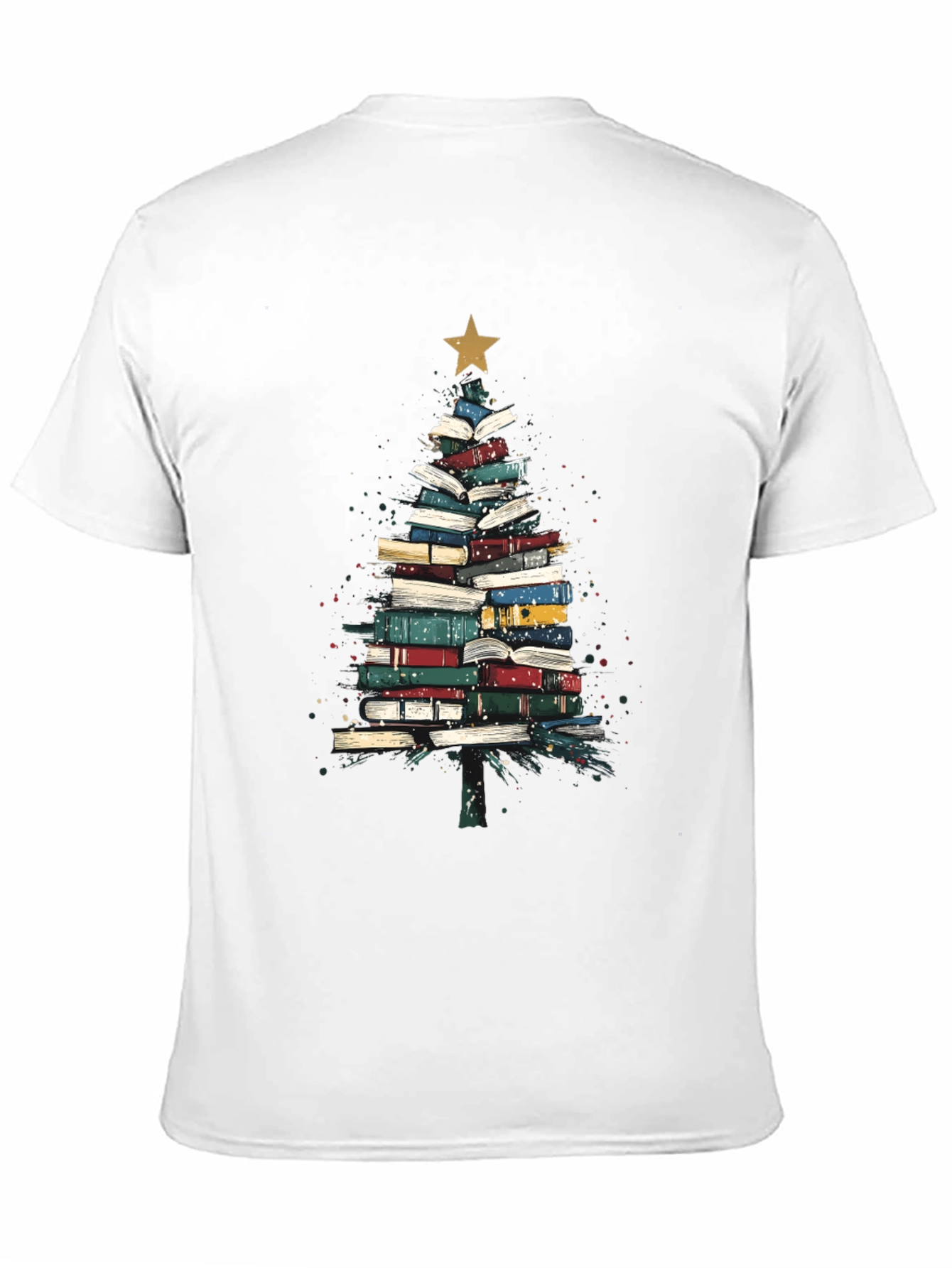Book Tree T-Shirt - Festive Reader Apparel