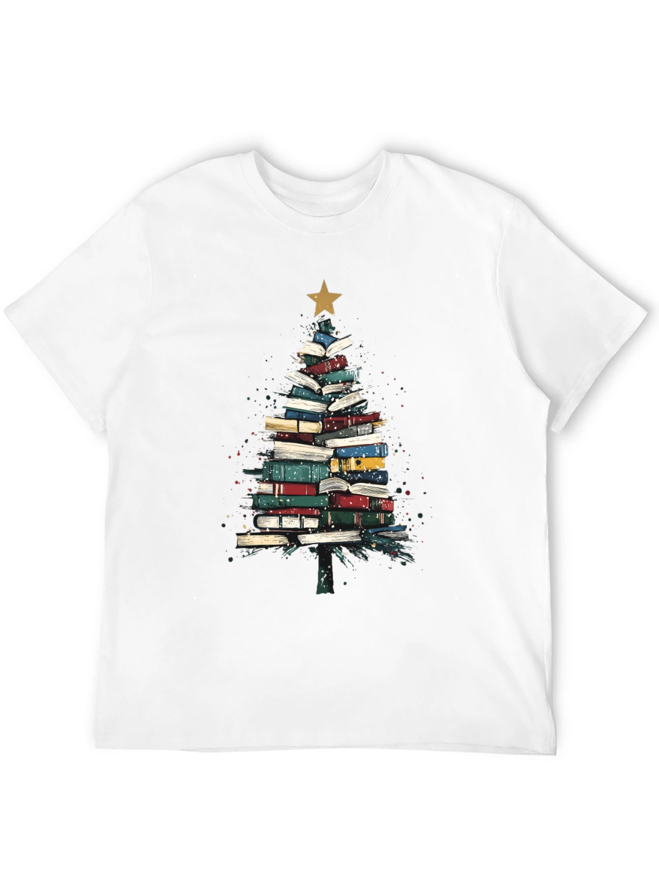 Book Tree T-Shirt - Festive Reader Apparel