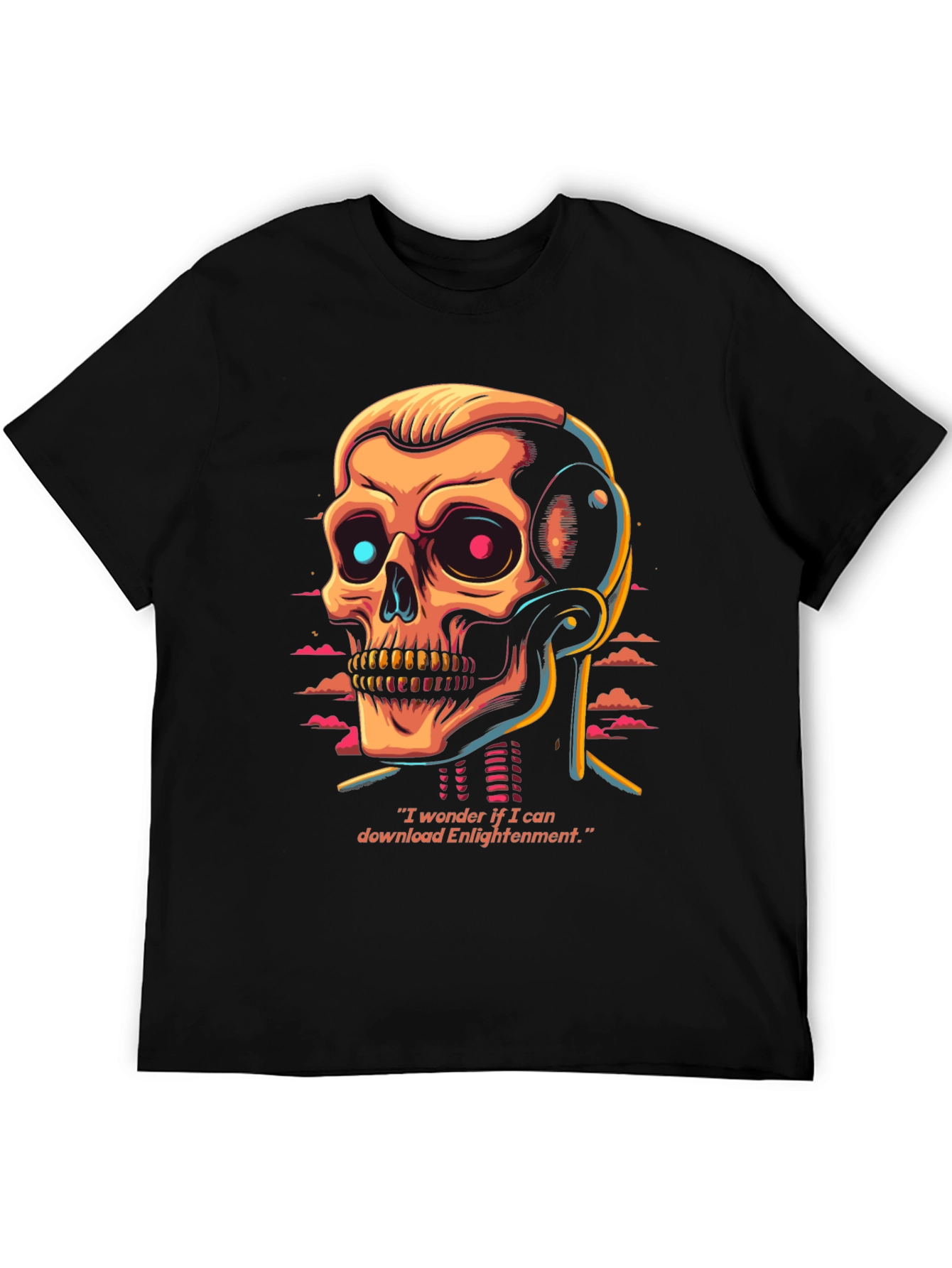 Cyber Skull T-Shirt - Enlightenment Download