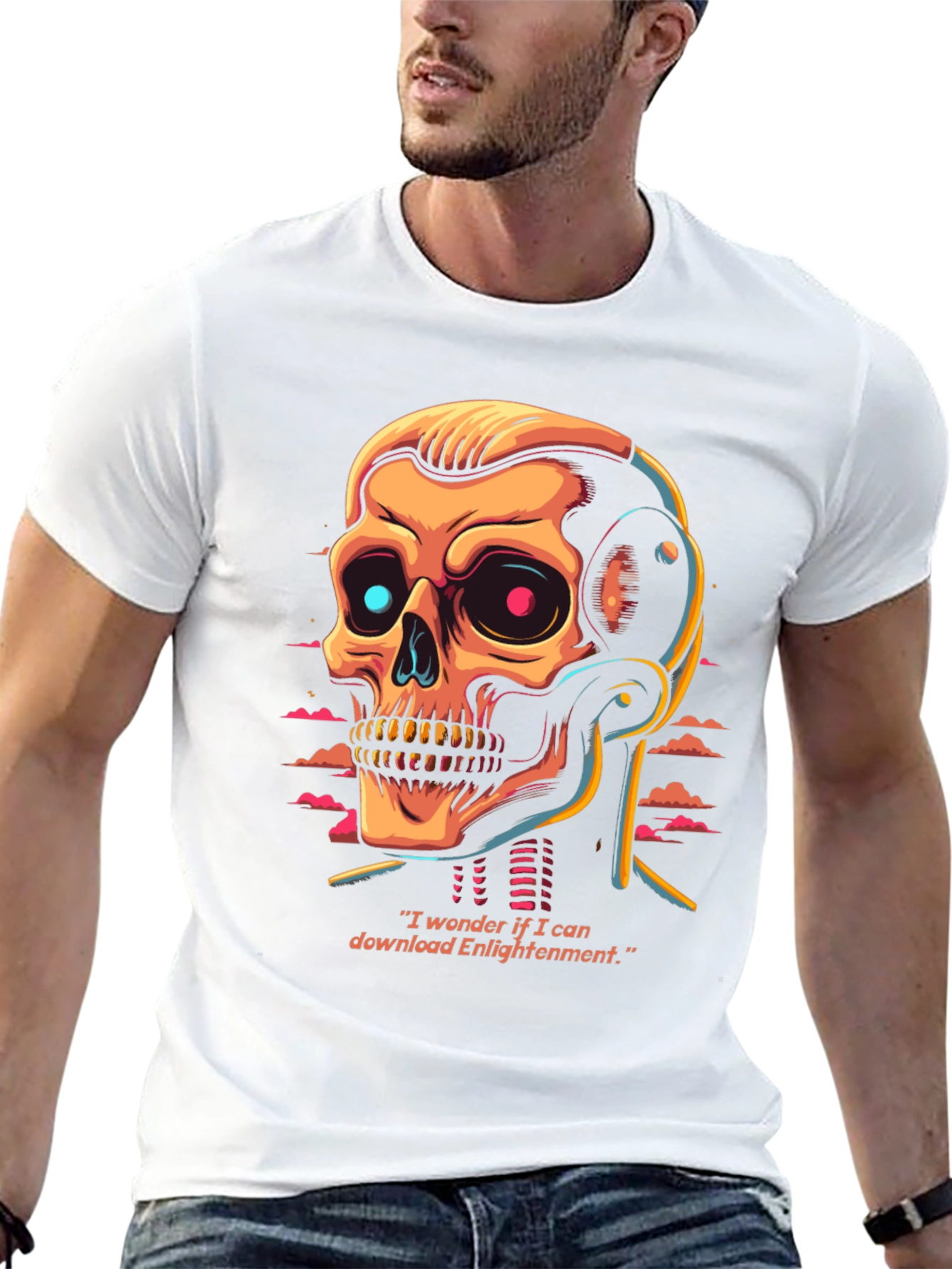 Cyber Skull T-Shirt - Enlightenment Download