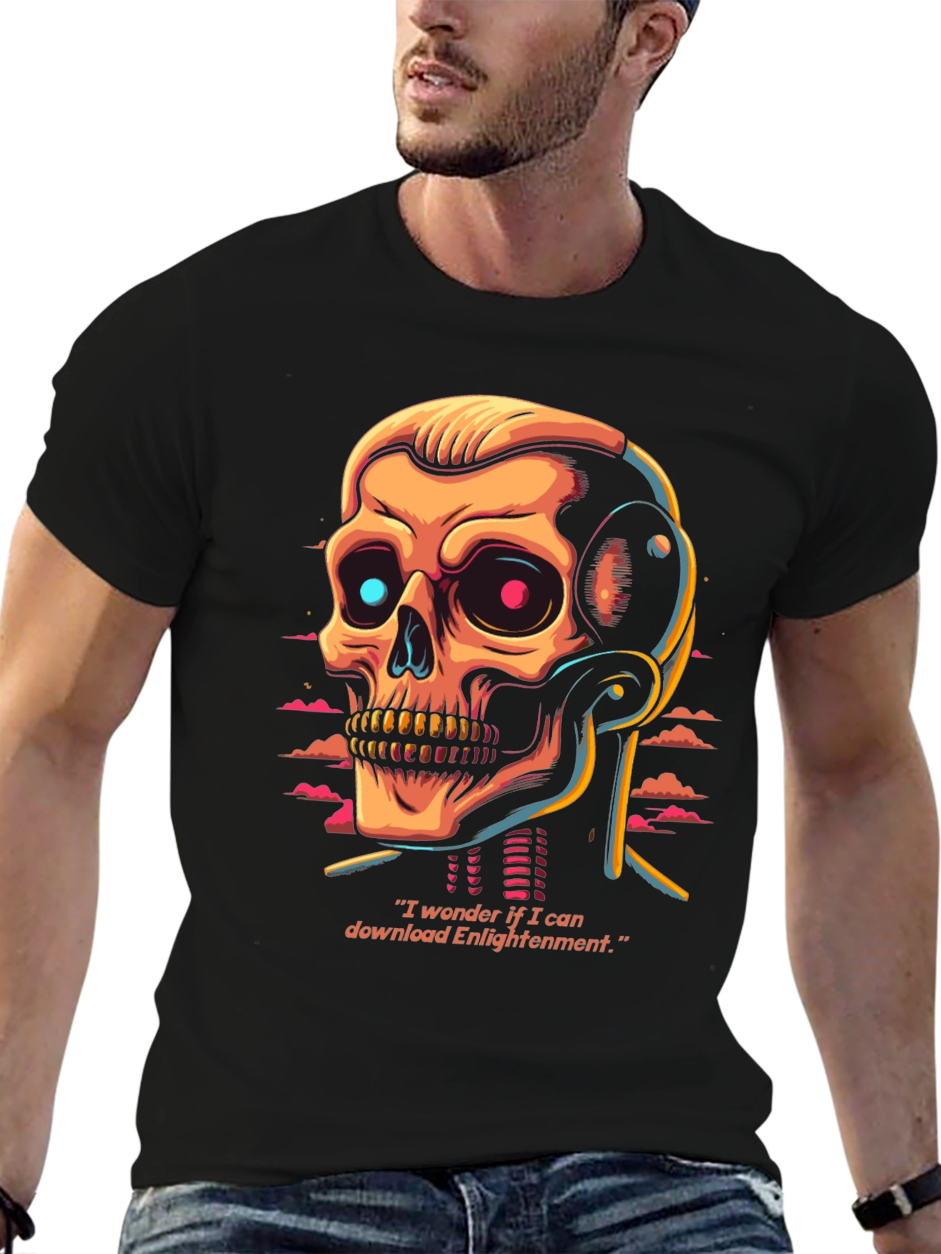 Cyber Skull T-Shirt - Enlightenment Download