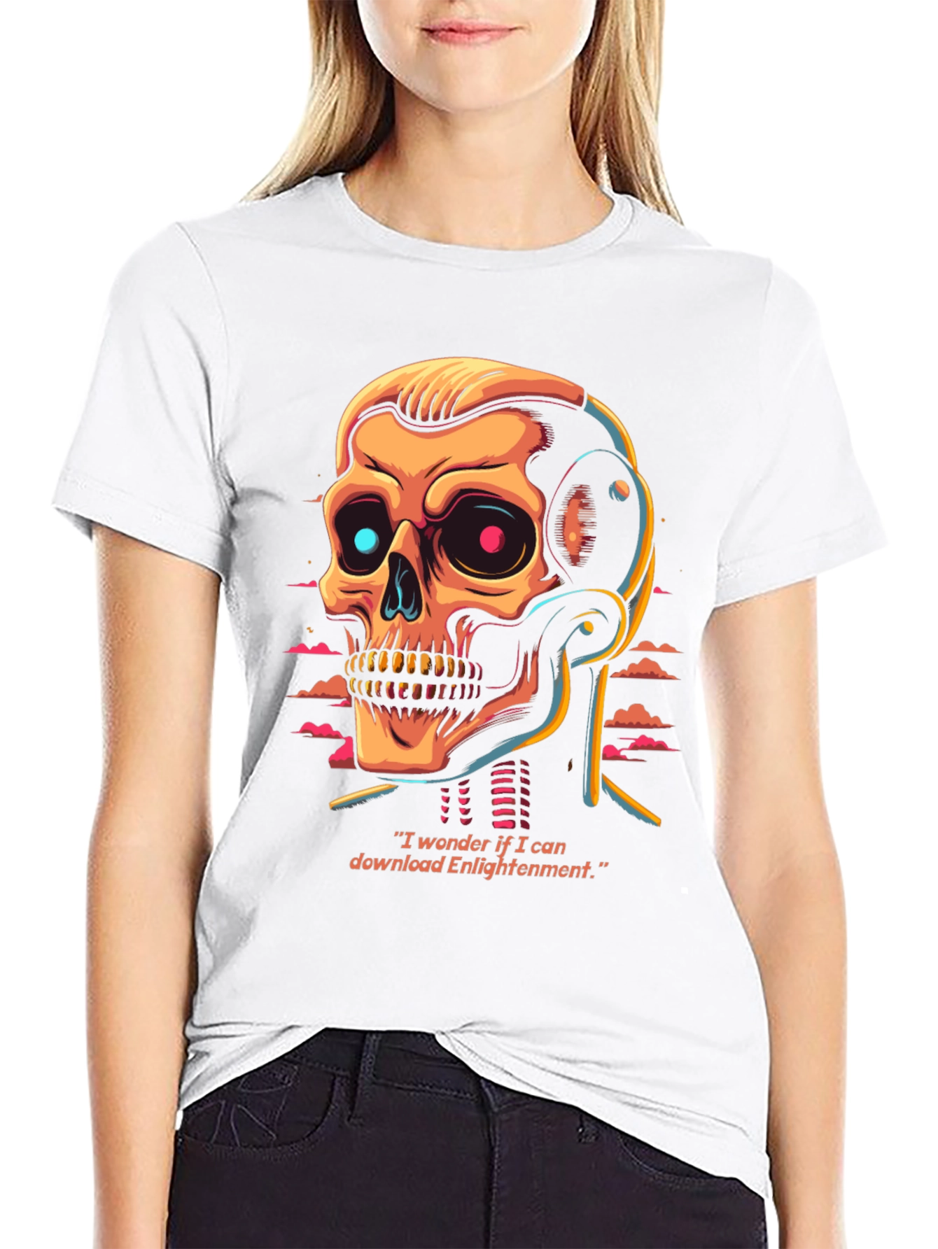 Cyber Skull T-Shirt - Enlightenment Download