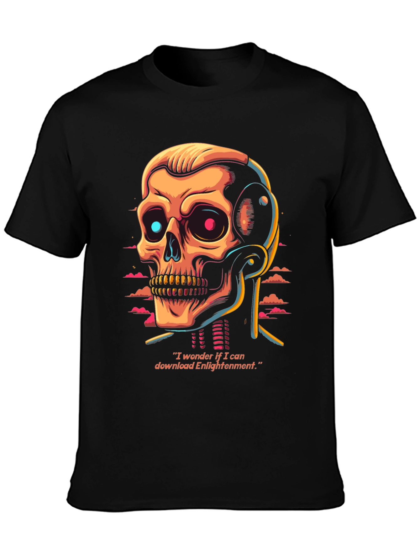 Cyber Skull T-Shirt - Enlightenment Download