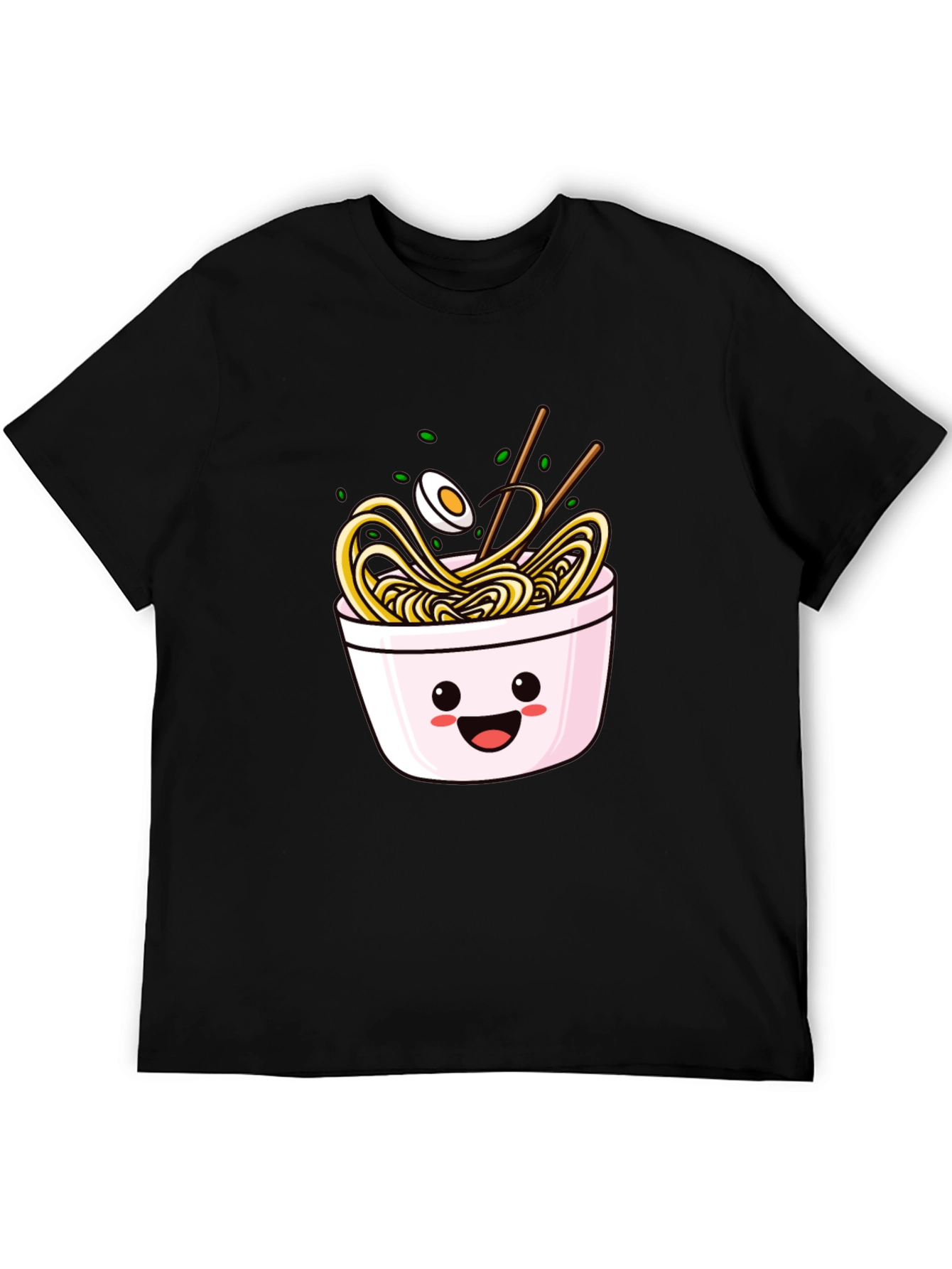 Ramen Bowl Graphic Tee - Cute Noodle Lover T-Shirt