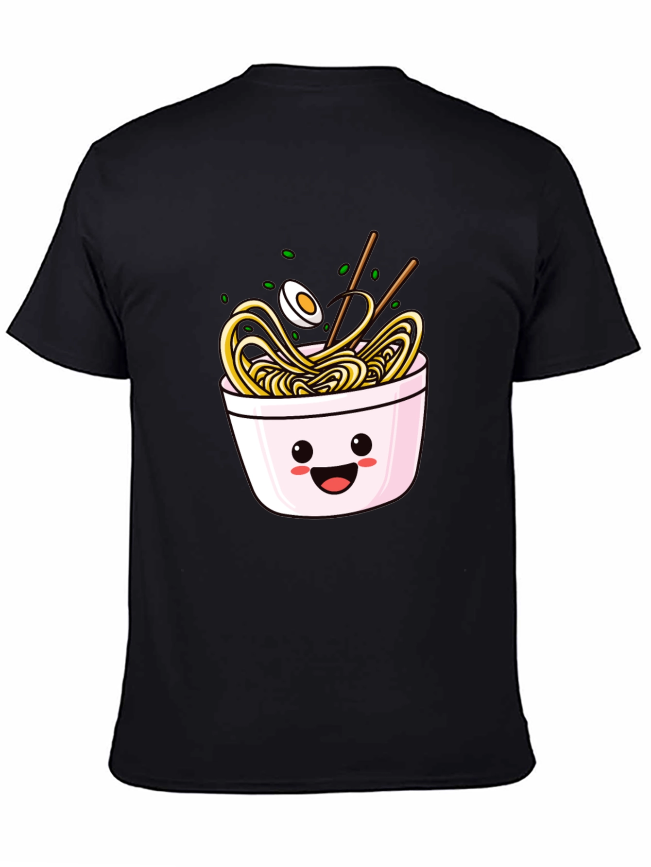 Ramen Bowl Graphic Tee - Cute Noodle Lover T-Shirt