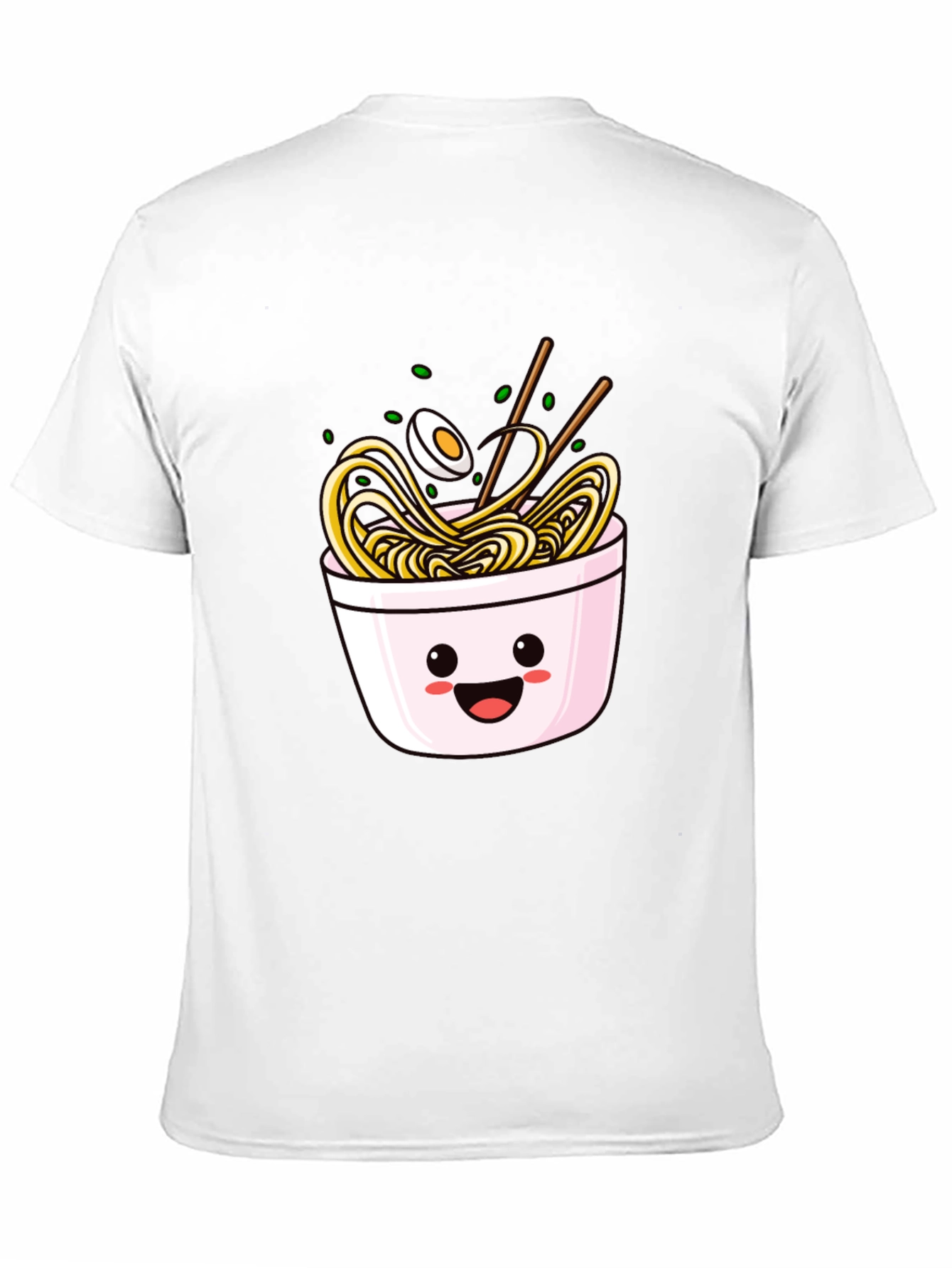 Ramen Bowl Graphic Tee - Cute Noodle Lover T-Shirt