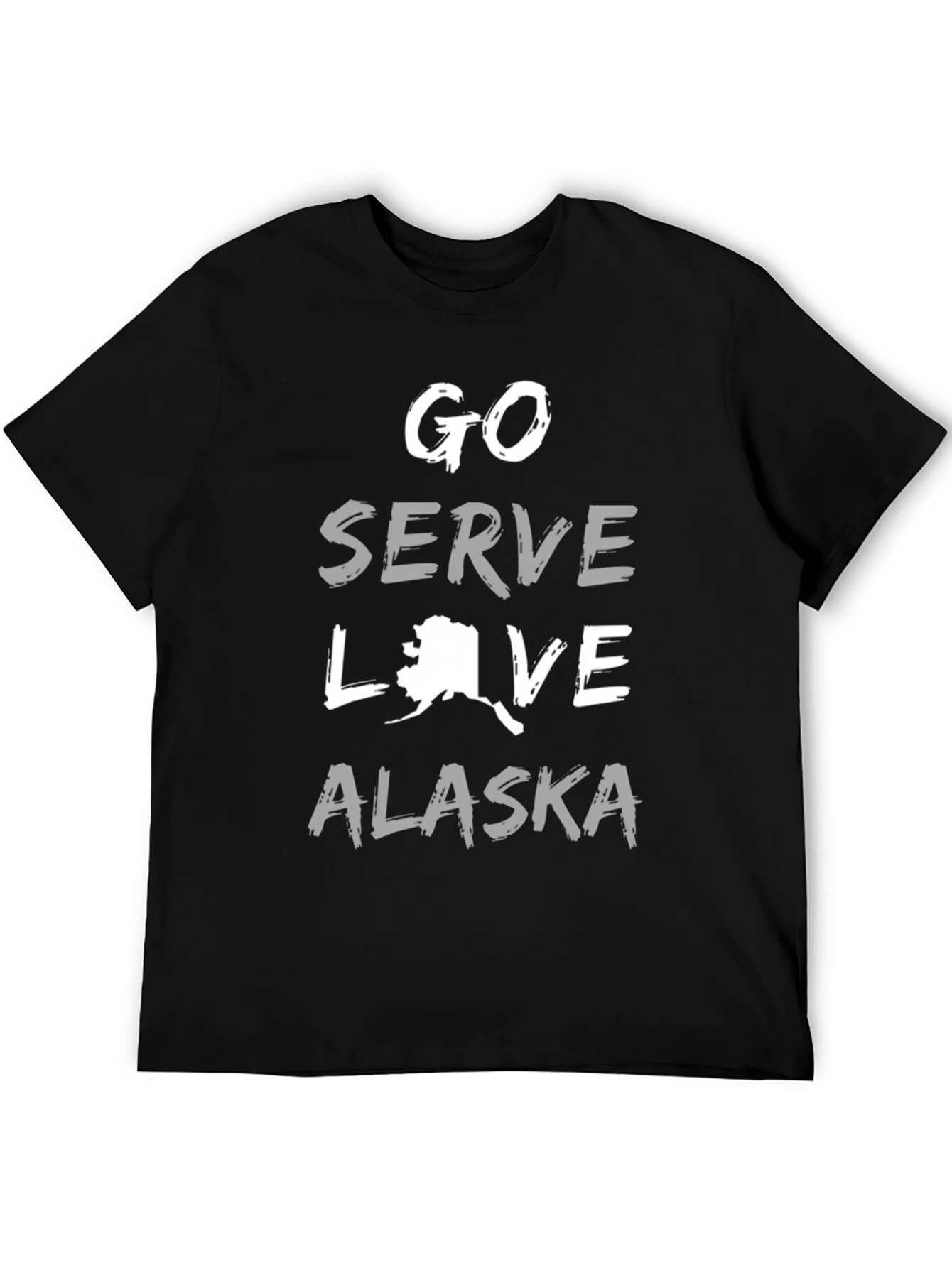 Go Serve Love Alaska T-Shirt Black