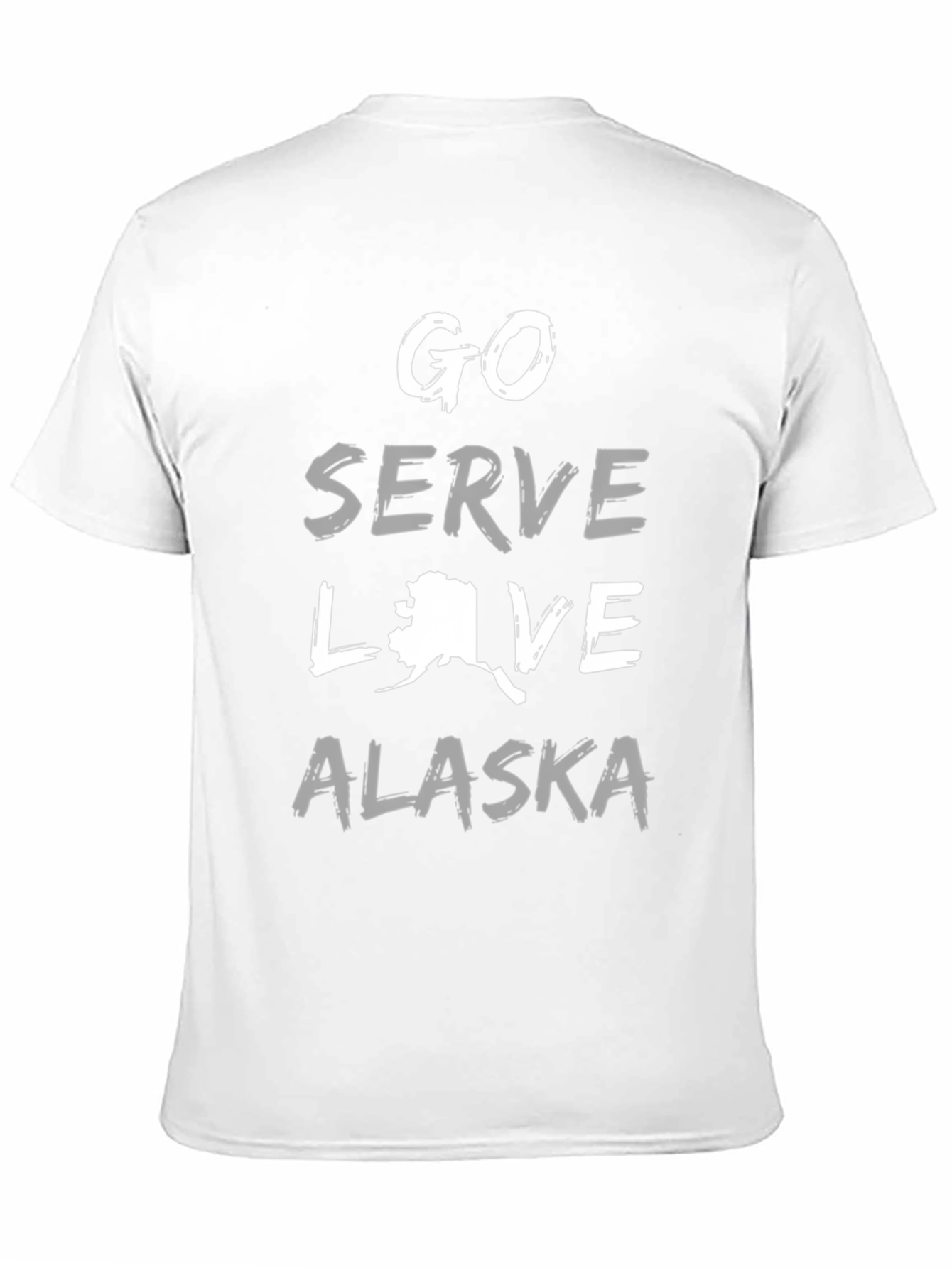Go Serve Love Alaska T-Shirt Black