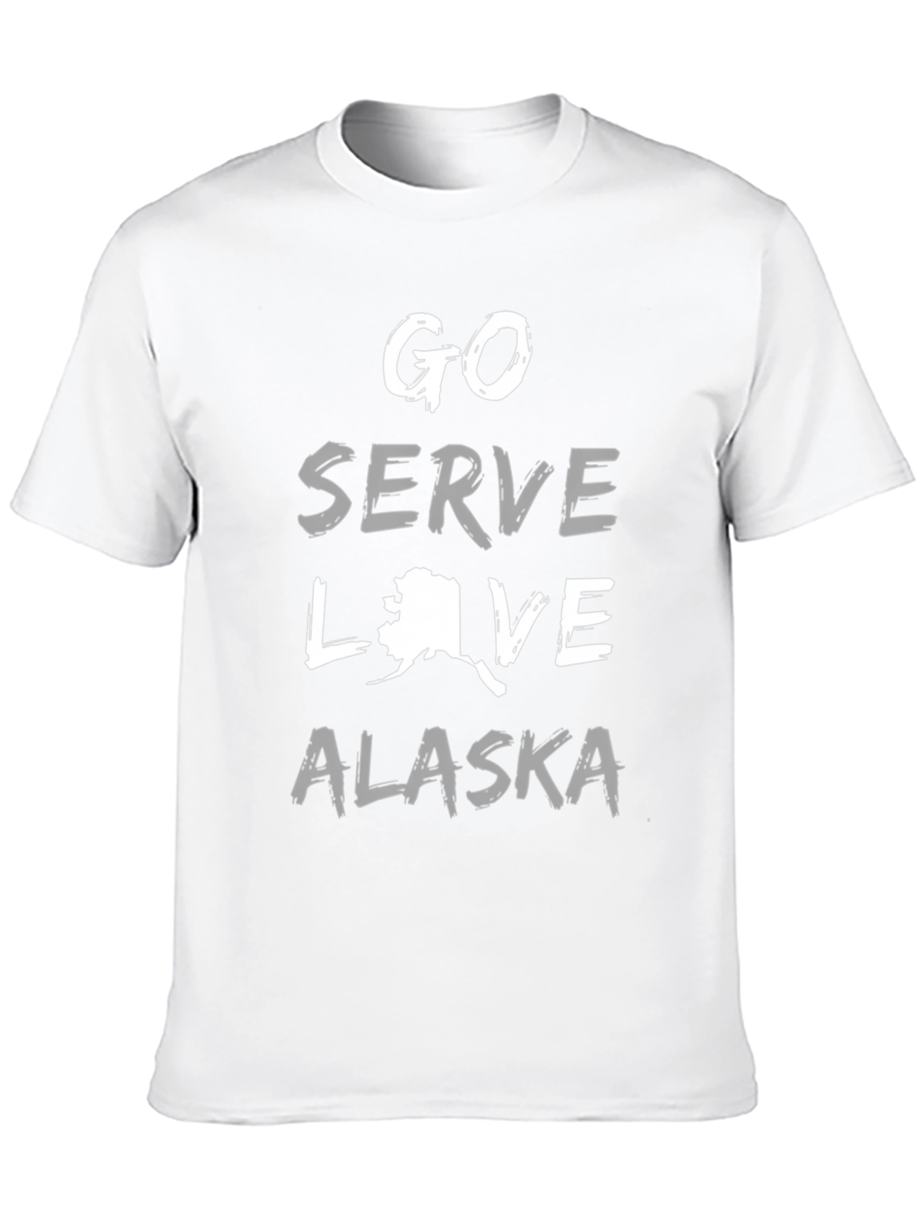 Go Serve Love Alaska T-Shirt Black