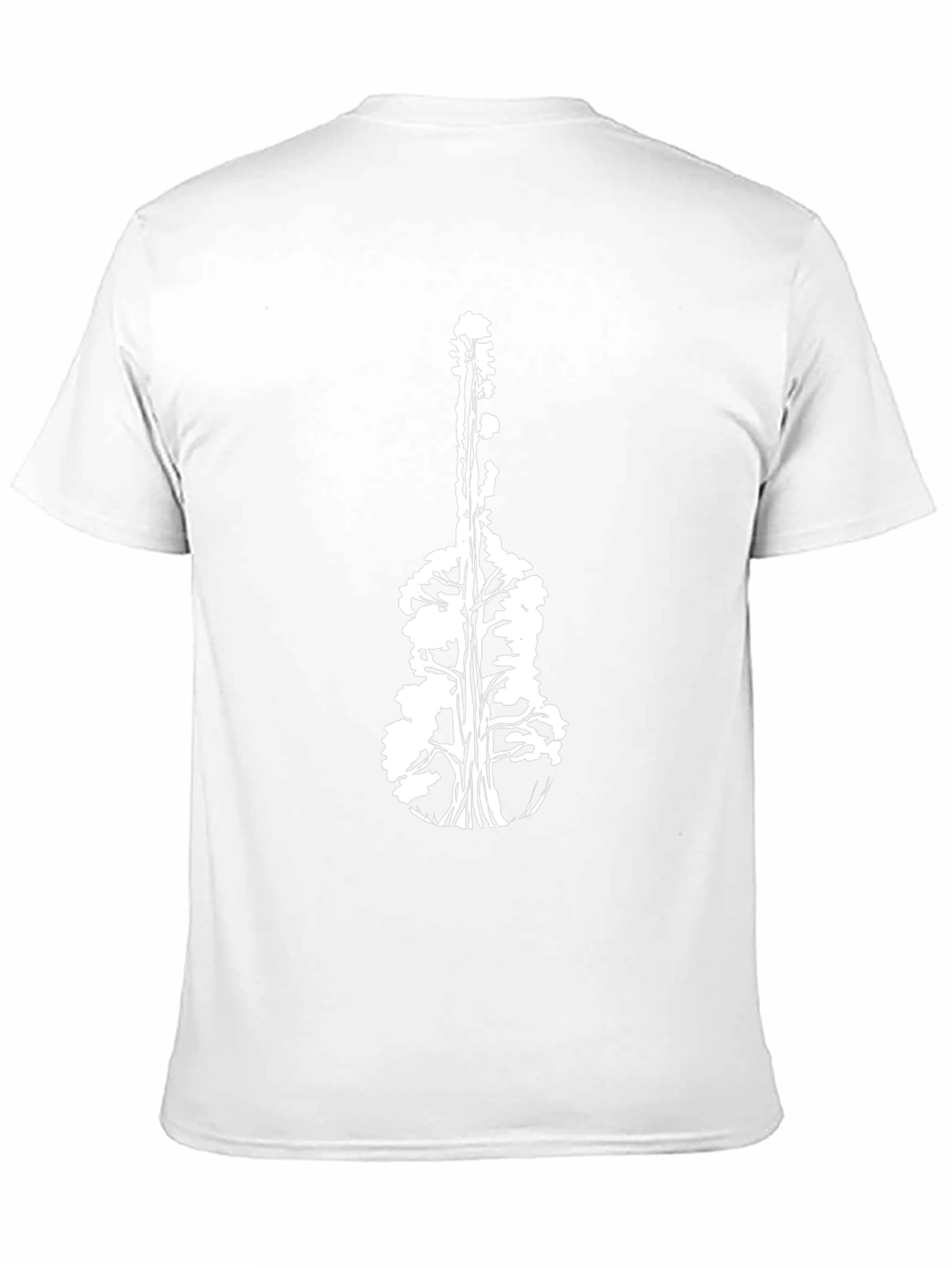 Guitar Tree Black T-Shirt - Nature Music Tee