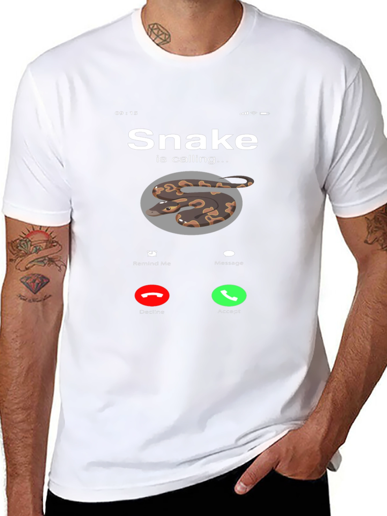 Snake is Calling Graphic Tee