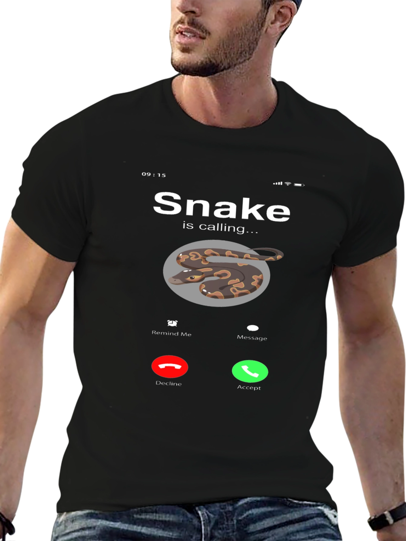 Snake is Calling Graphic Tee