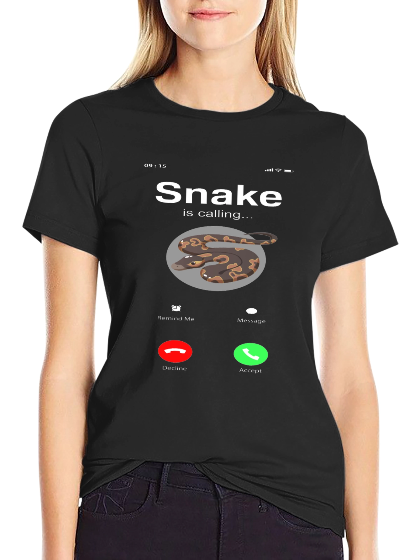 Snake is Calling Graphic Tee