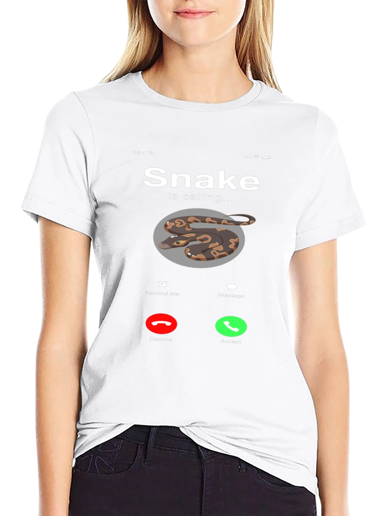 Snake is Calling Graphic Tee