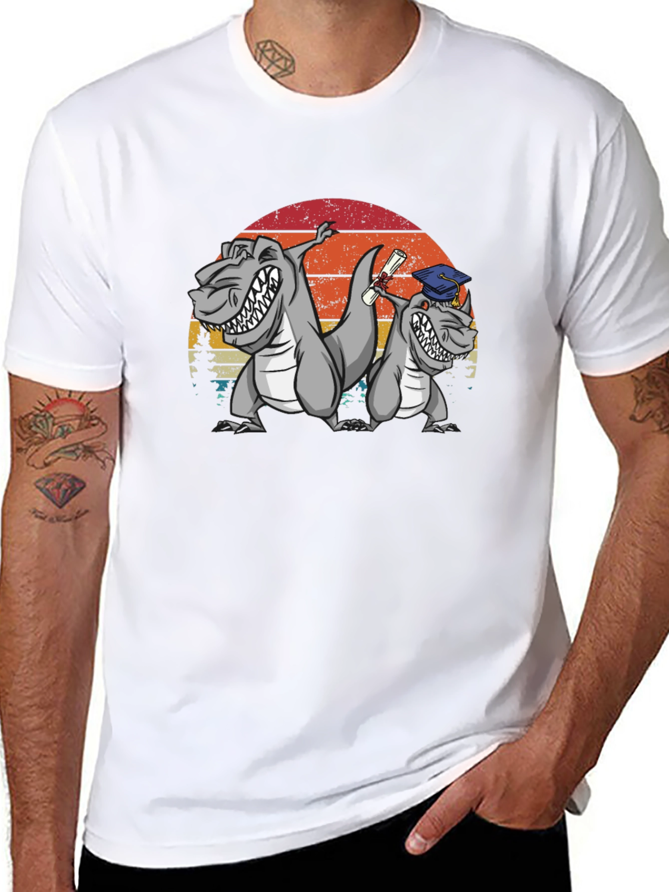 Dinosaur Graduation T-Shirt
