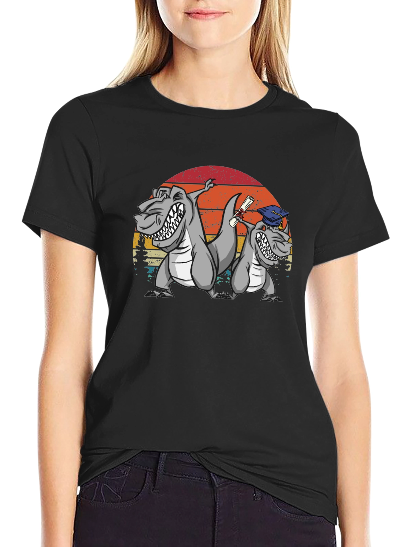 Dinosaur Graduation T-Shirt