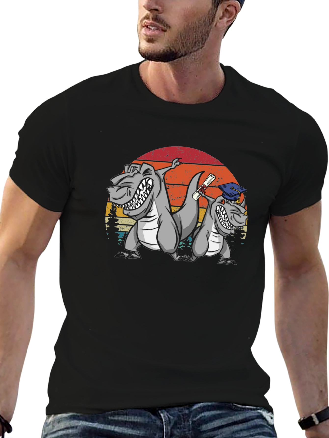 Dinosaur Graduation T-Shirt