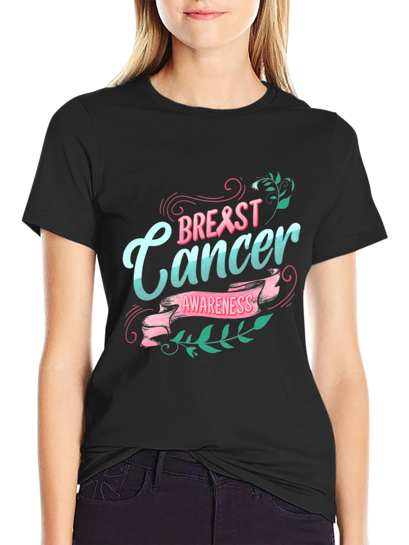 Breast Cancer Awareness Graphic Tee