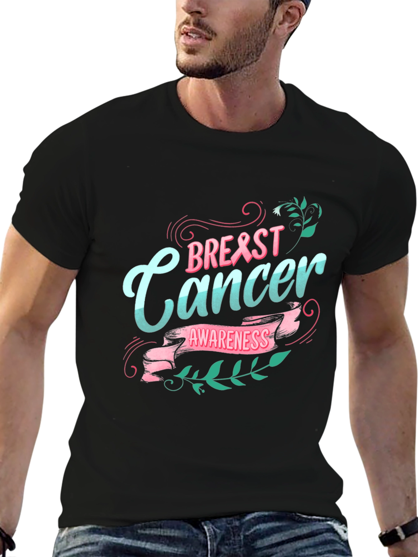 Breast Cancer Awareness Graphic Tee