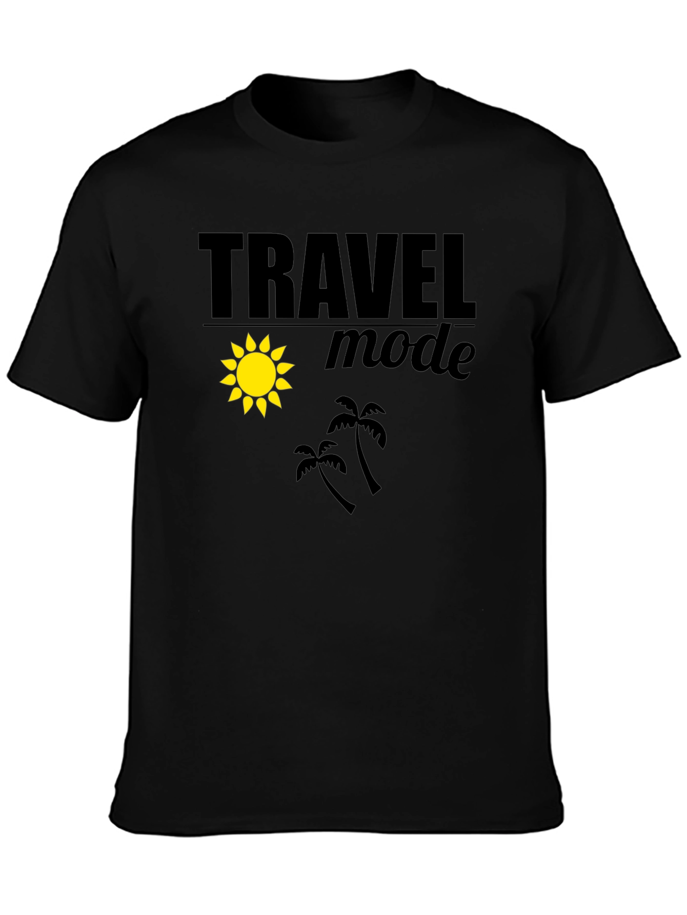 Travel Mode Graphic Tee - Vacation Ready