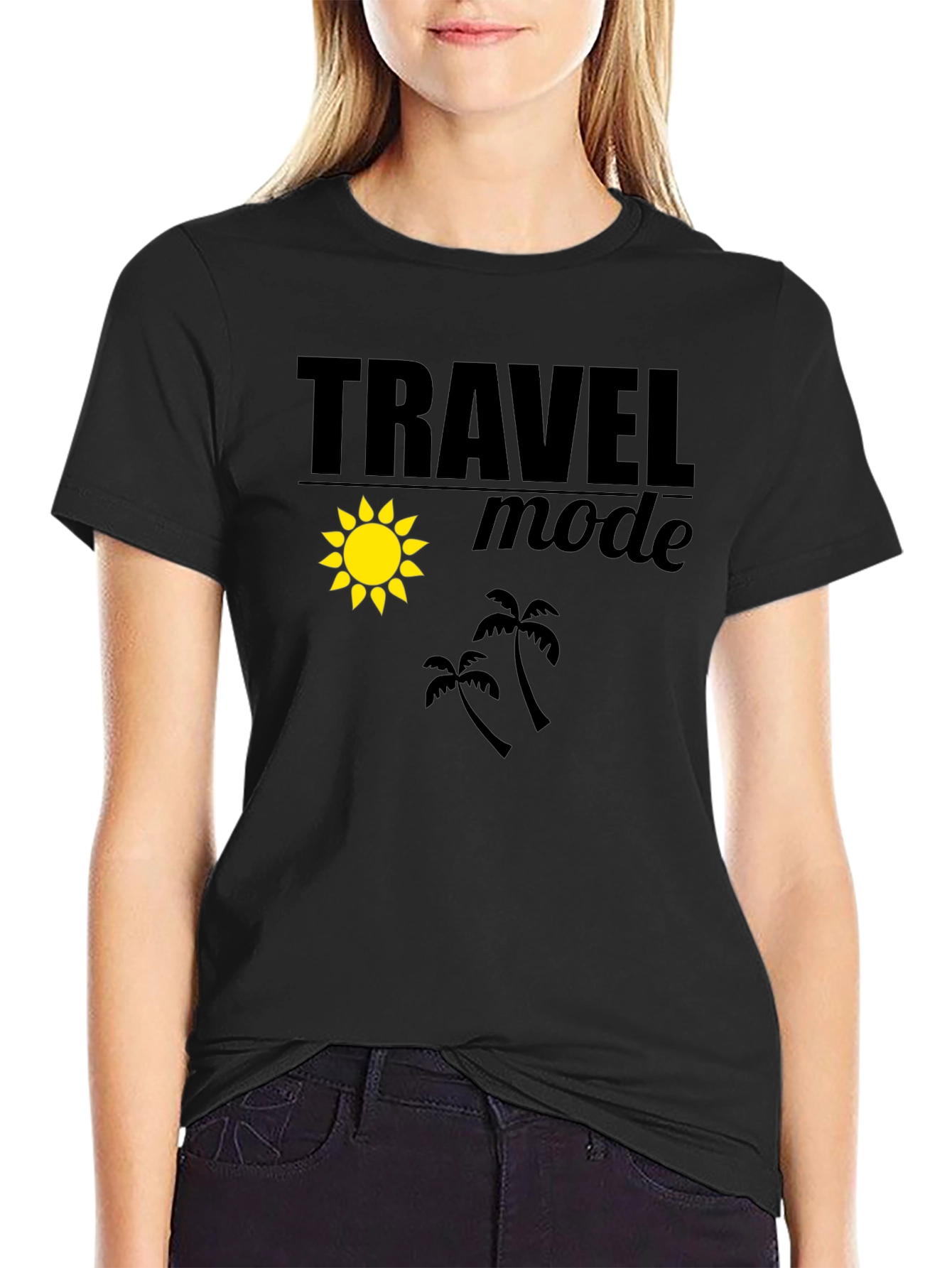 Travel Mode Graphic Tee - Vacation Ready