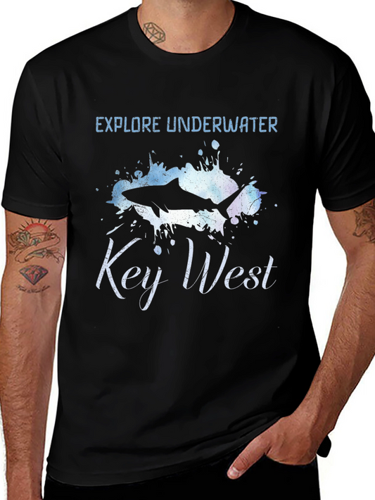 Key West Shark T-Shirt - Explore Underwater