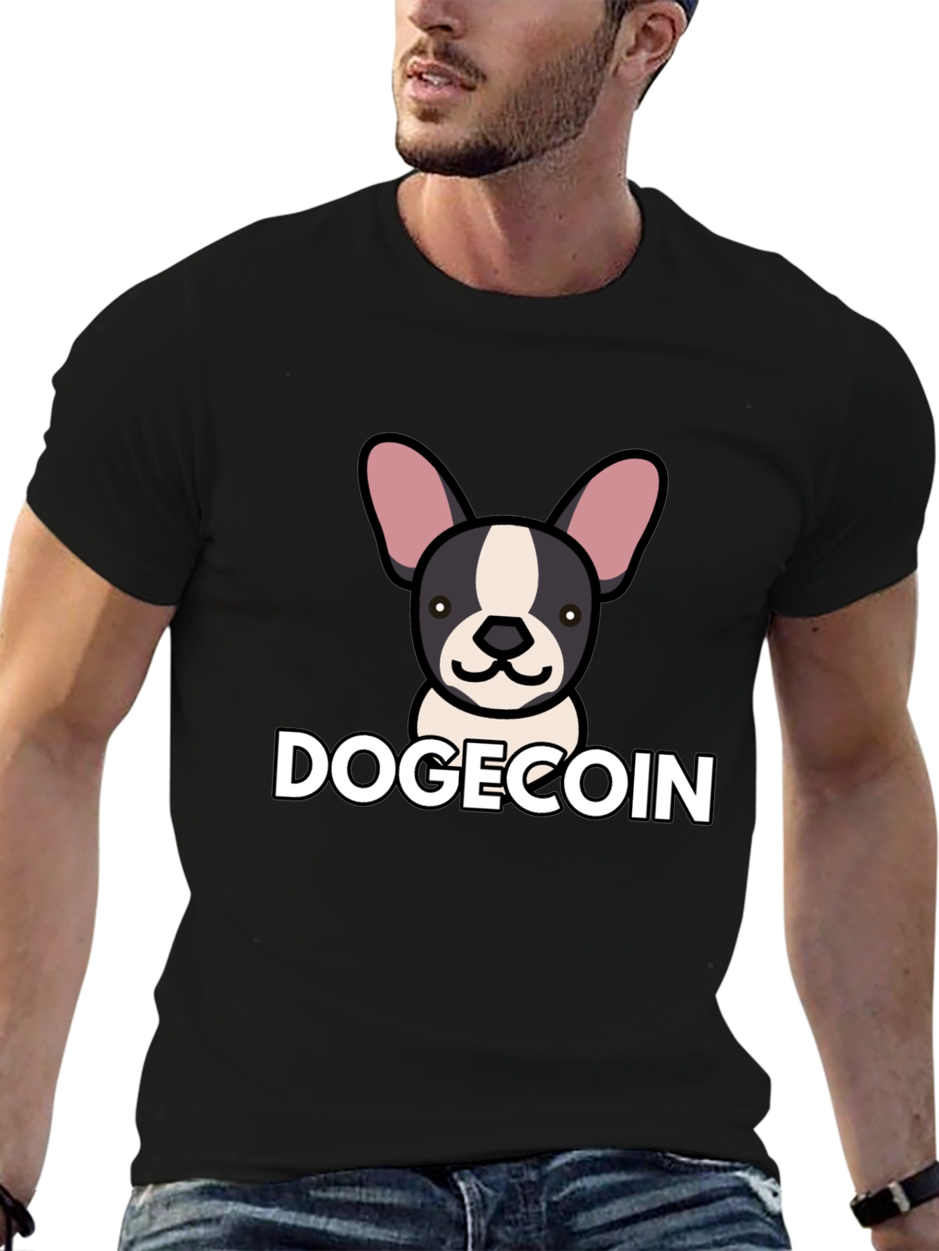 Dogecoin Graphic T-Shirt - Crypto Meme Tee