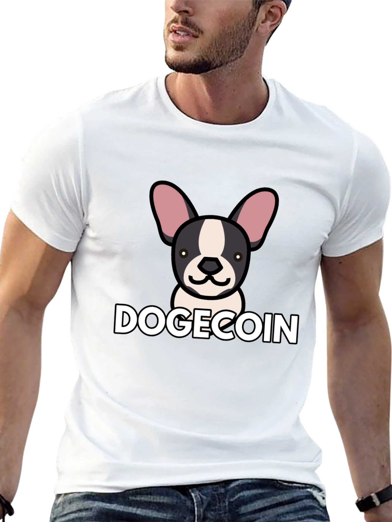 Dogecoin Graphic T-Shirt - Crypto Meme Tee