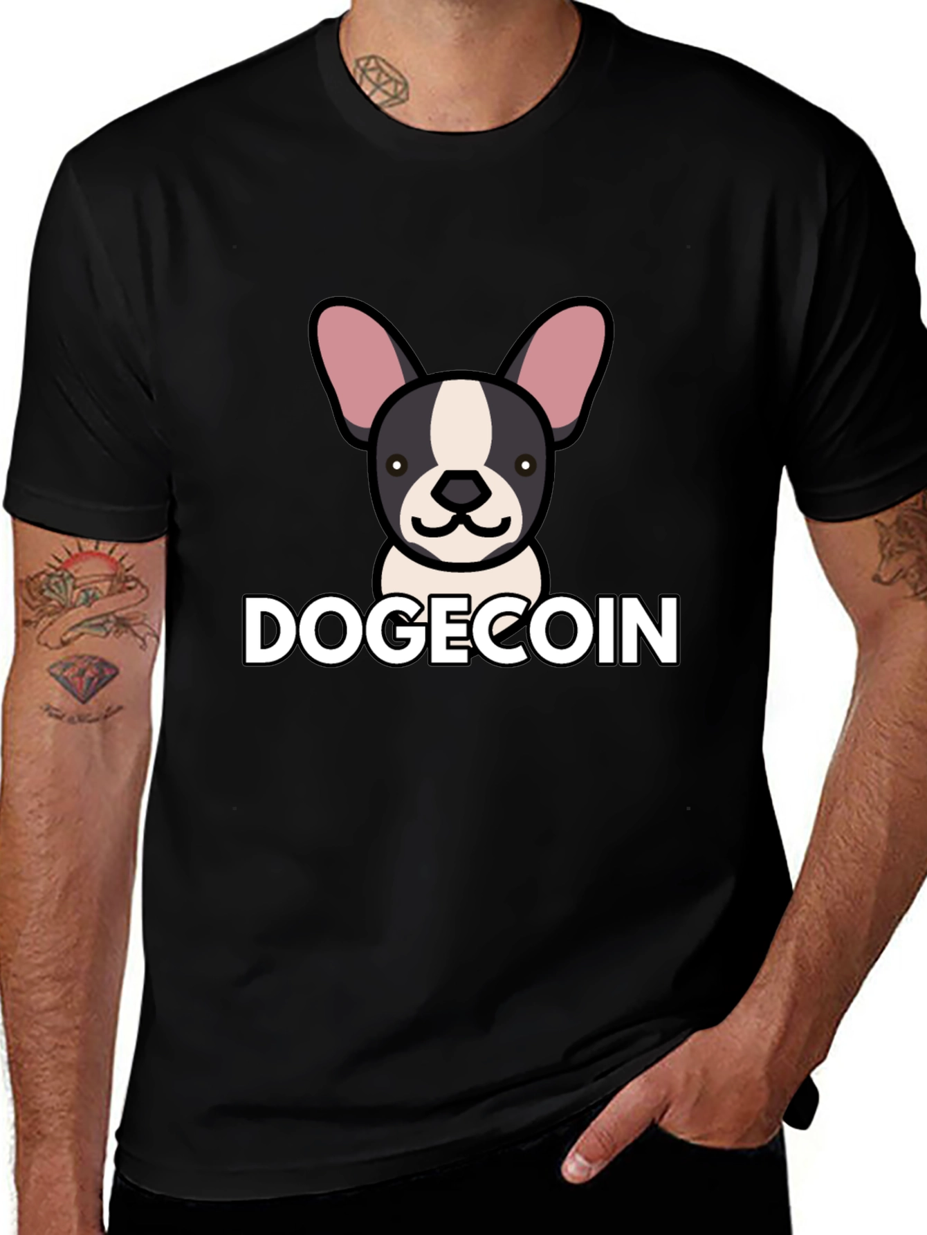 Dogecoin Graphic T-Shirt - Crypto Meme Tee