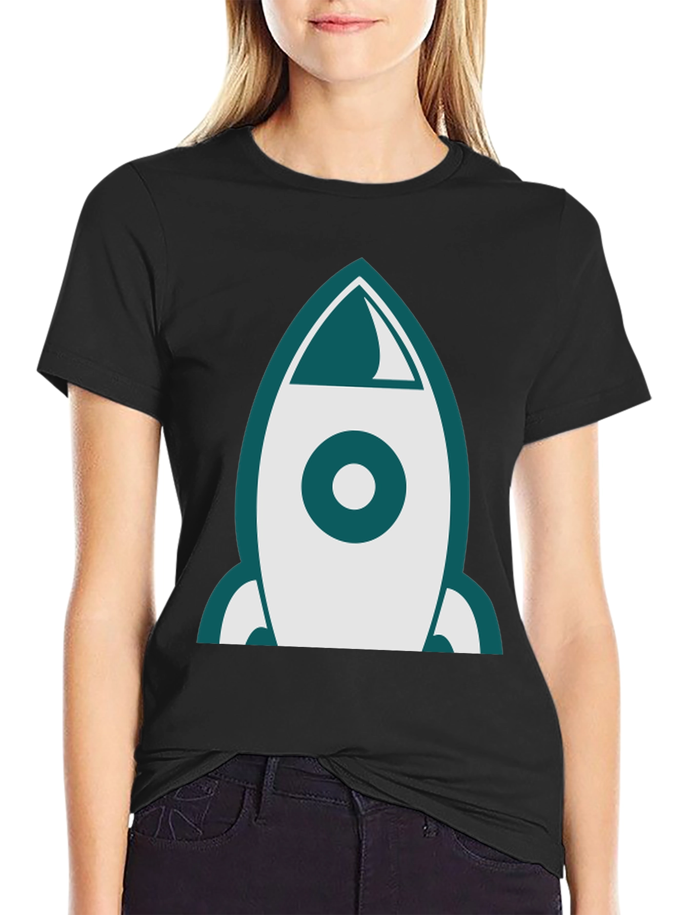 Rocket Graphic Tee - Space Adventure Shirt
