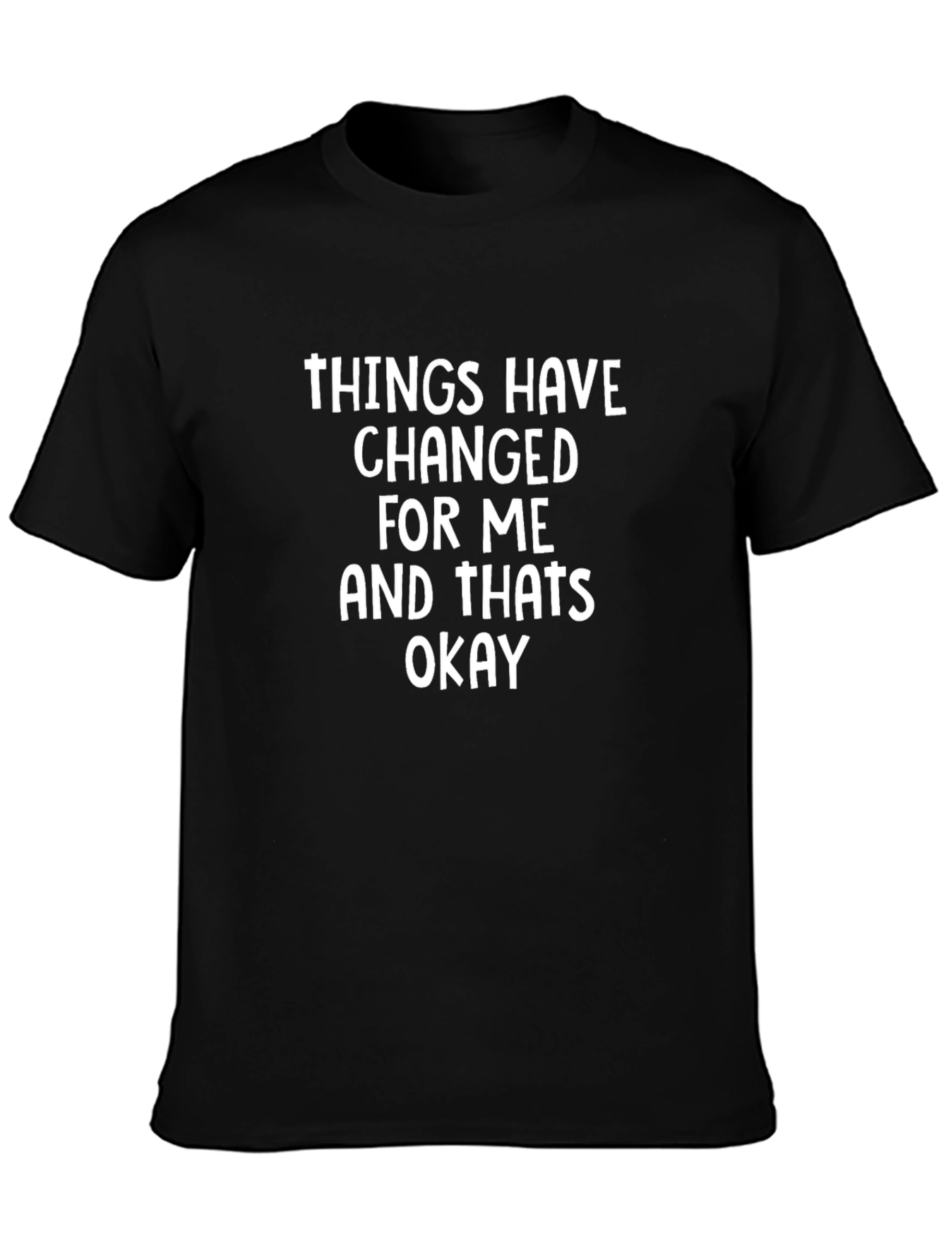Things Have Changed Graphic Tee - Black