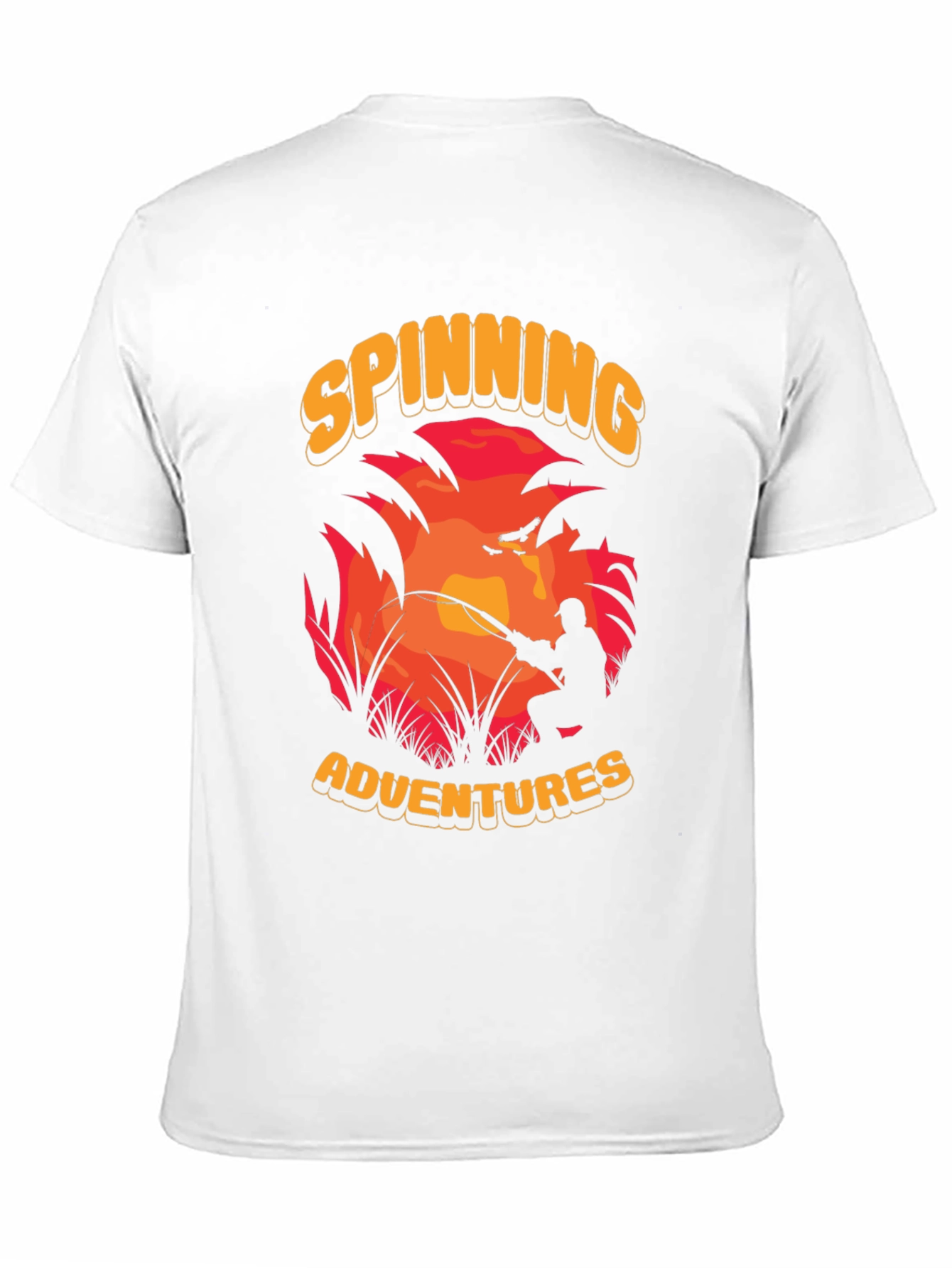 Spinning Adventures Black Graphic Tee