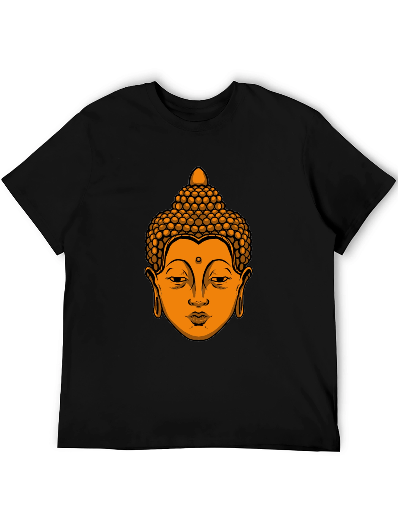Buddha Graphic Tee - Mens Black T-Shirt