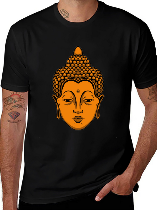Buddha Graphic Tee - Mens Black T-Shirt
