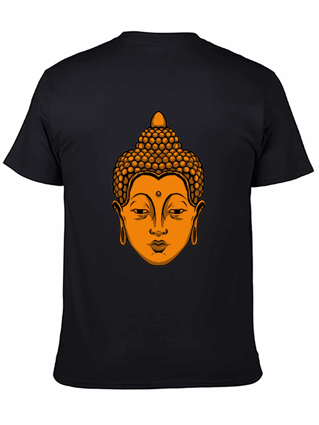 Buddha Graphic Tee - Mens Black T-Shirt