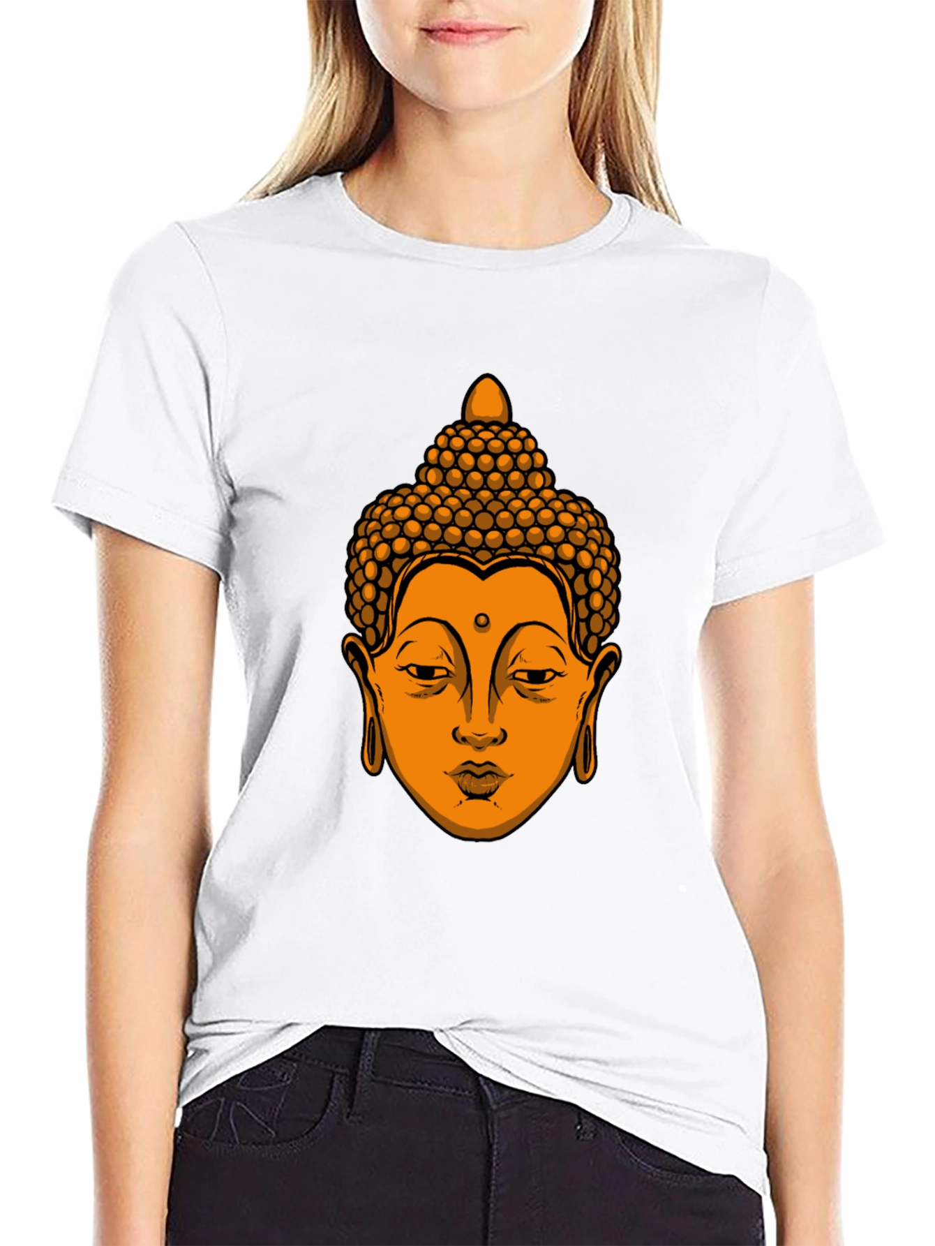 Buddha Graphic Tee - Mens Black T-Shirt