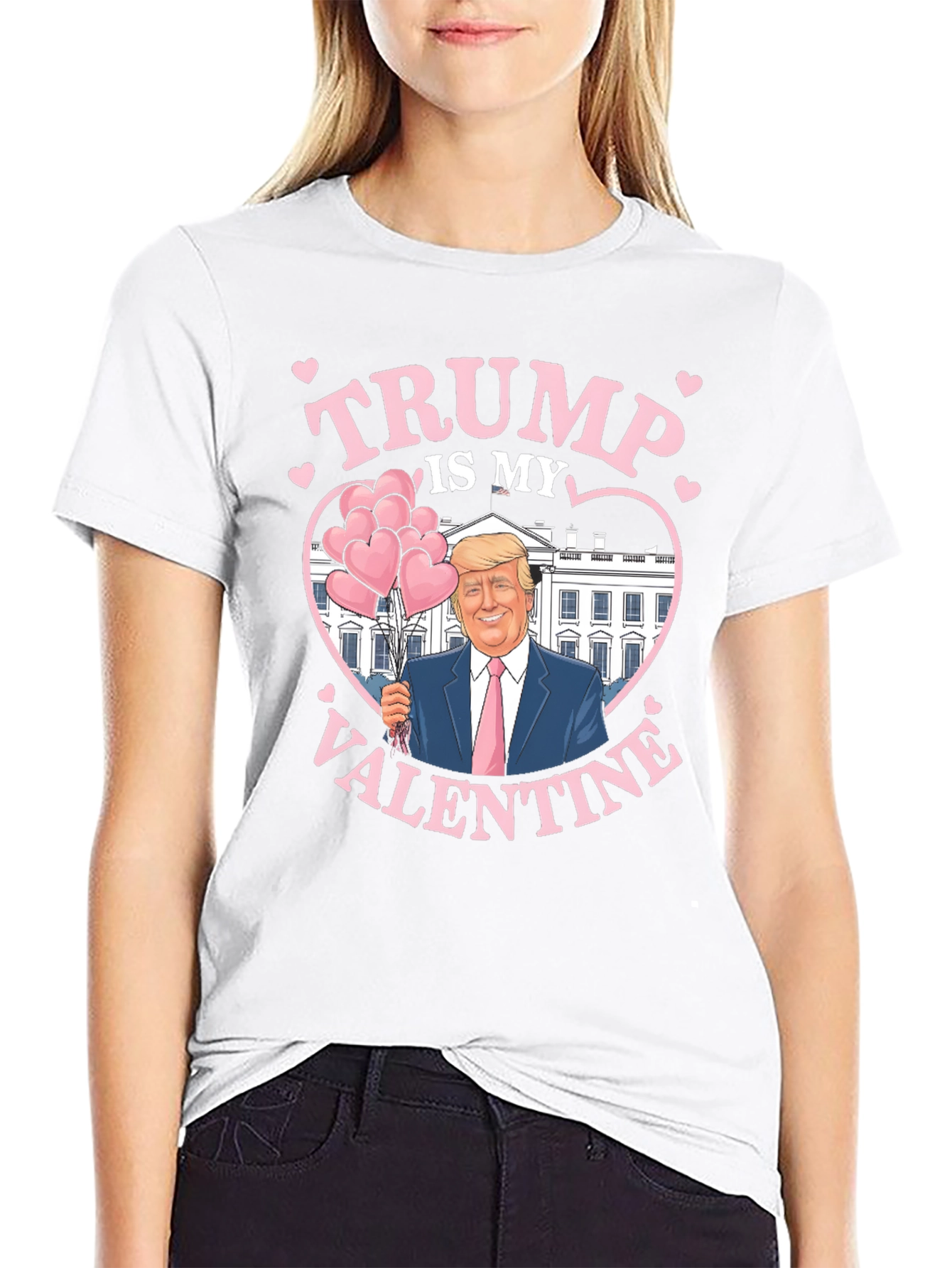 Trump Is My Valentine Graphic T-Shirt