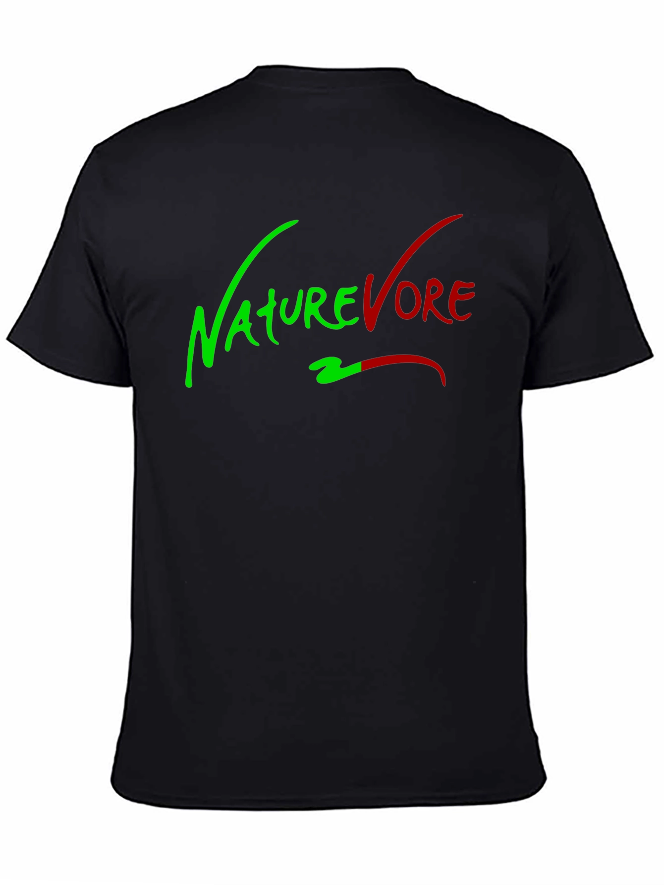 Naturevore Black T-Shirt - Vegan Style