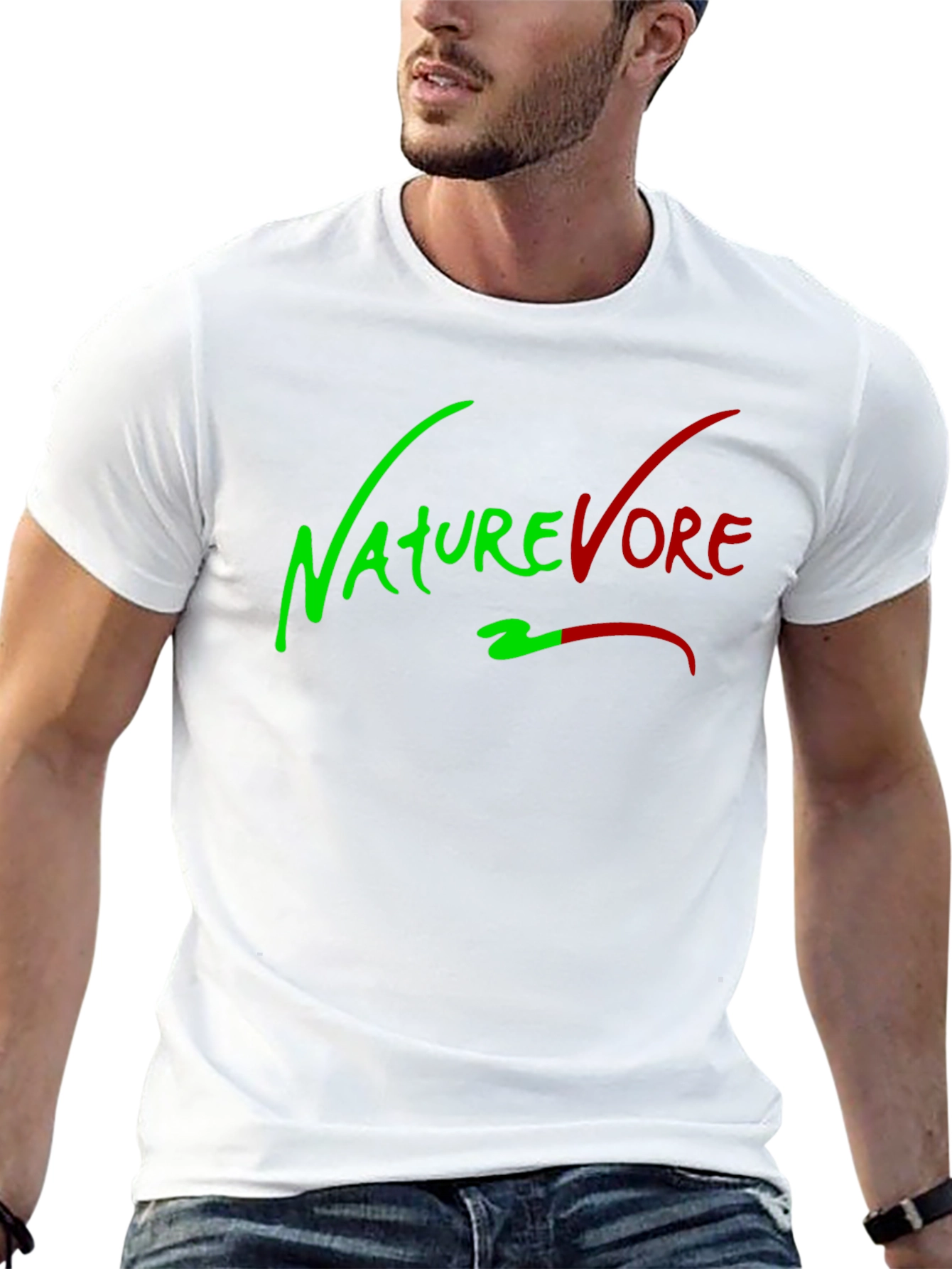 Naturevore Black T-Shirt - Vegan Style
