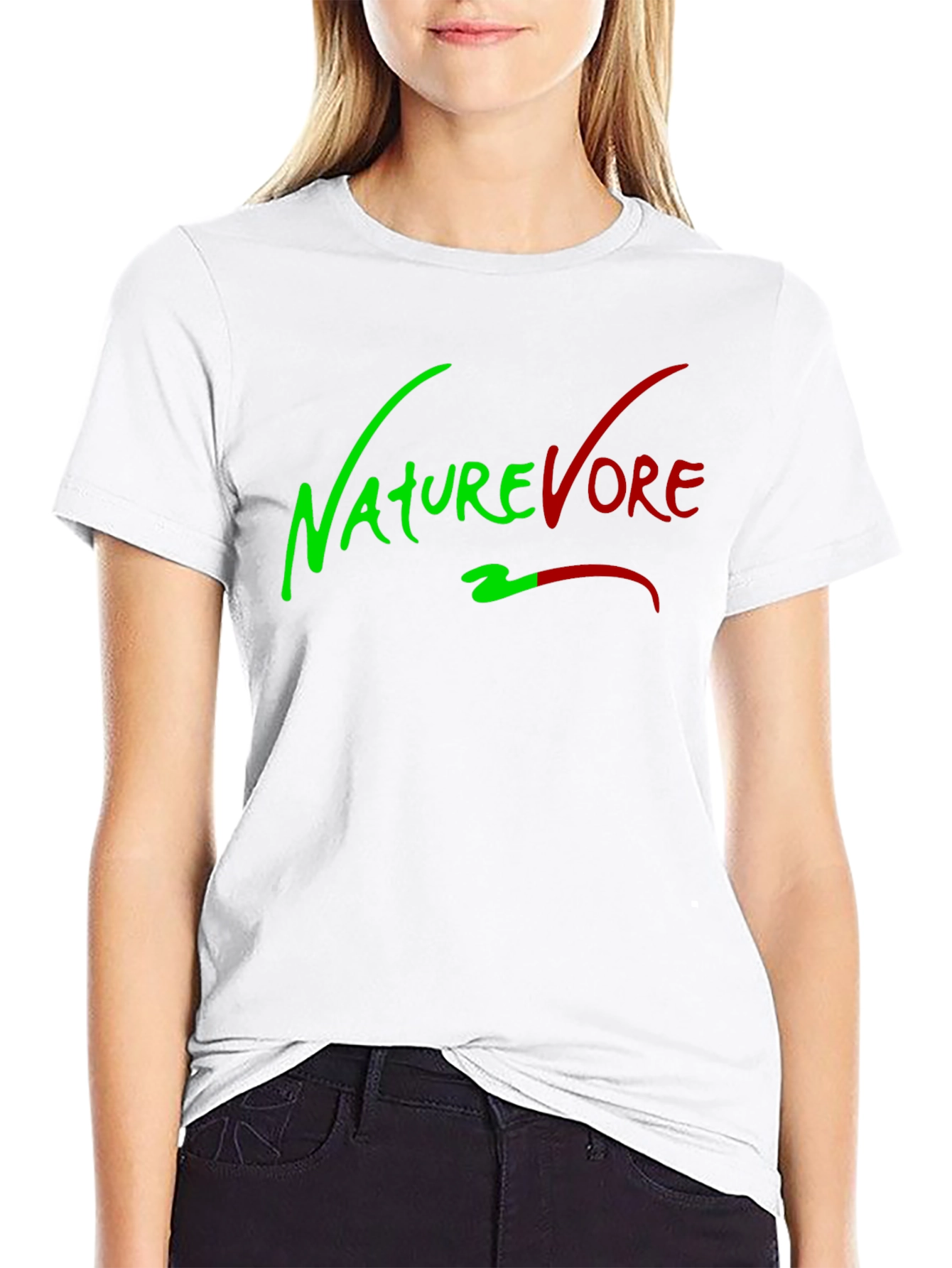 Naturevore Black T-Shirt - Vegan Style