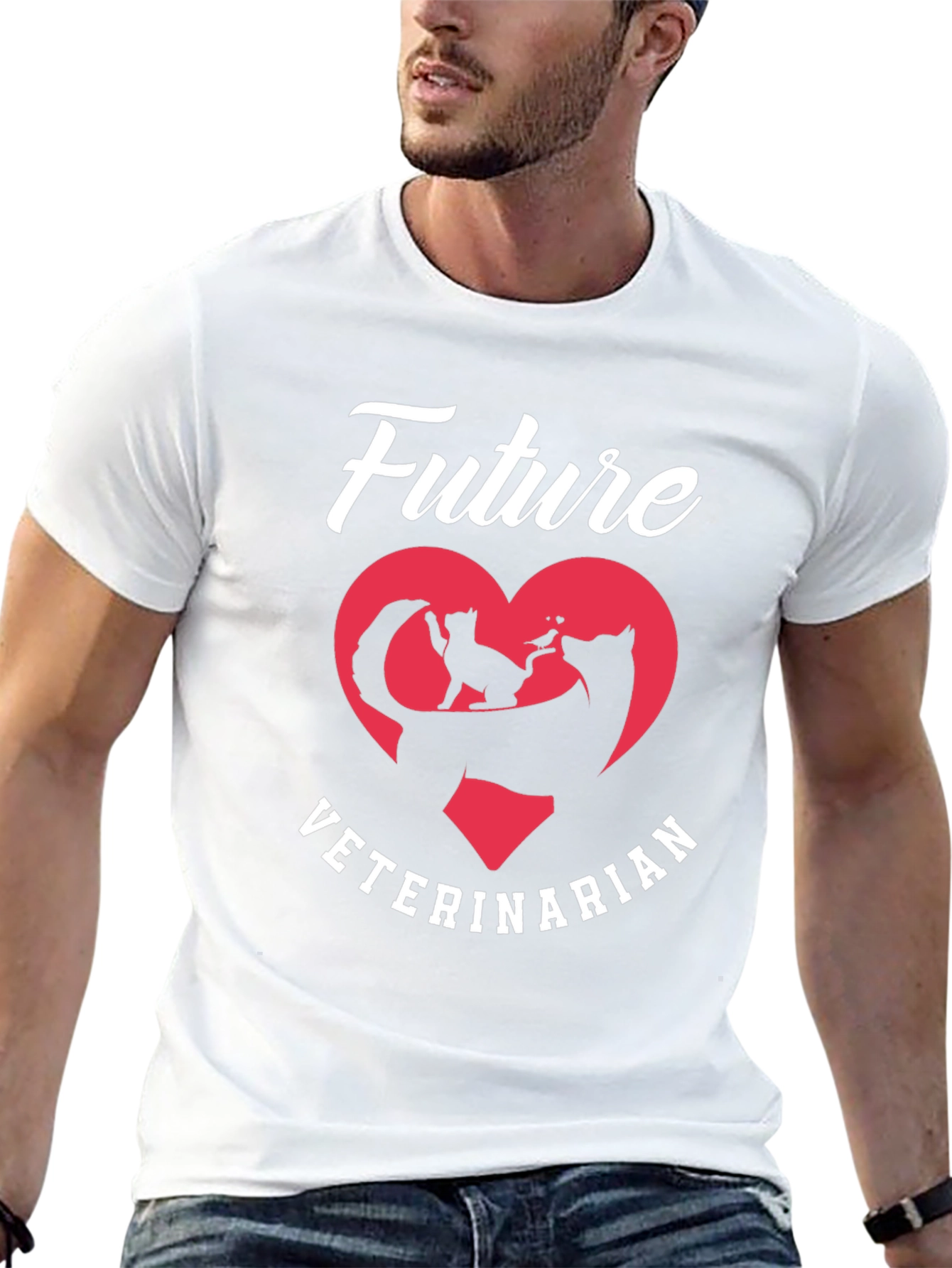 Future Veterinarian T-Shirt - Pet Lover Tee