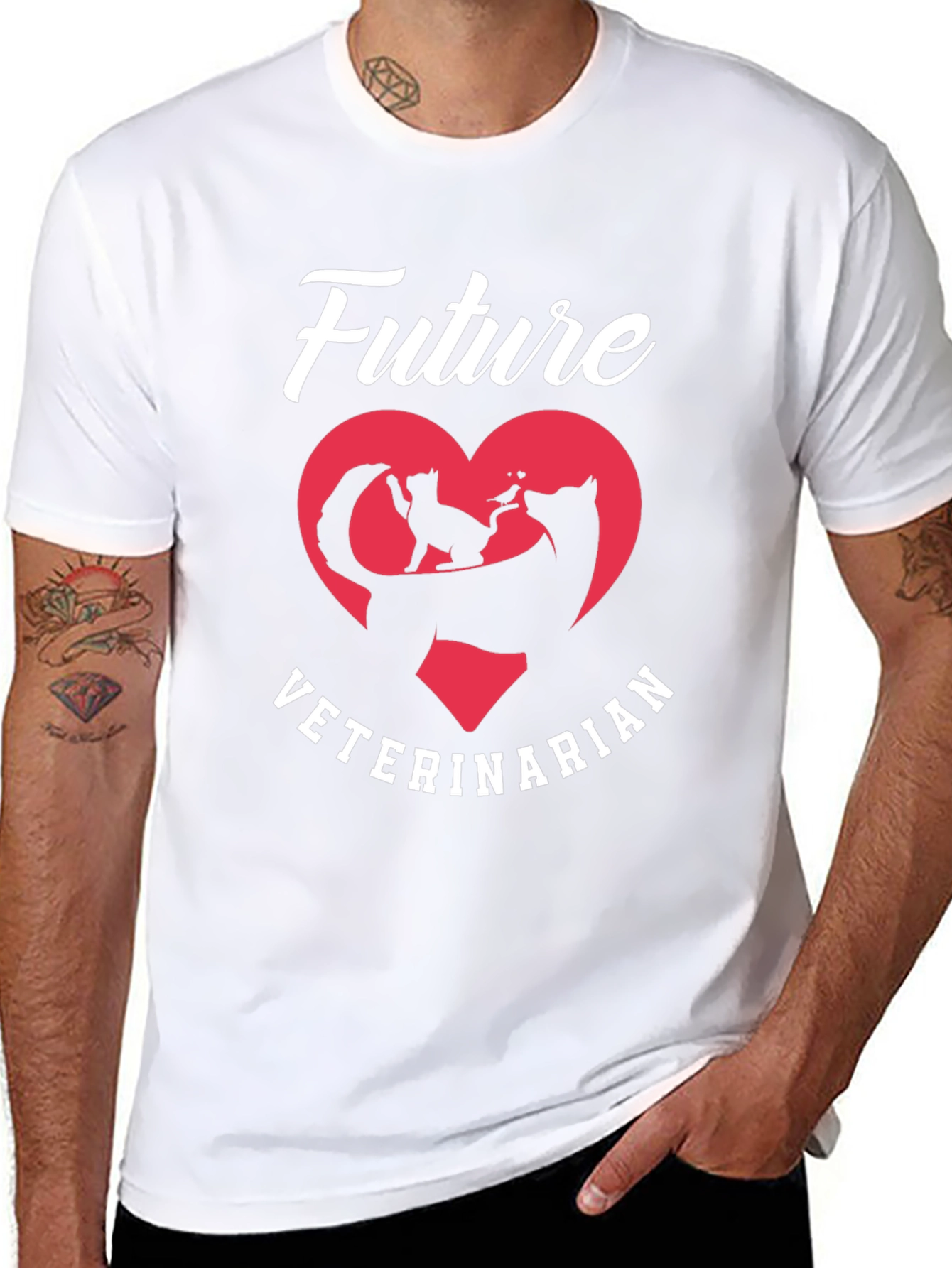 Future Veterinarian T-Shirt - Pet Lover Tee